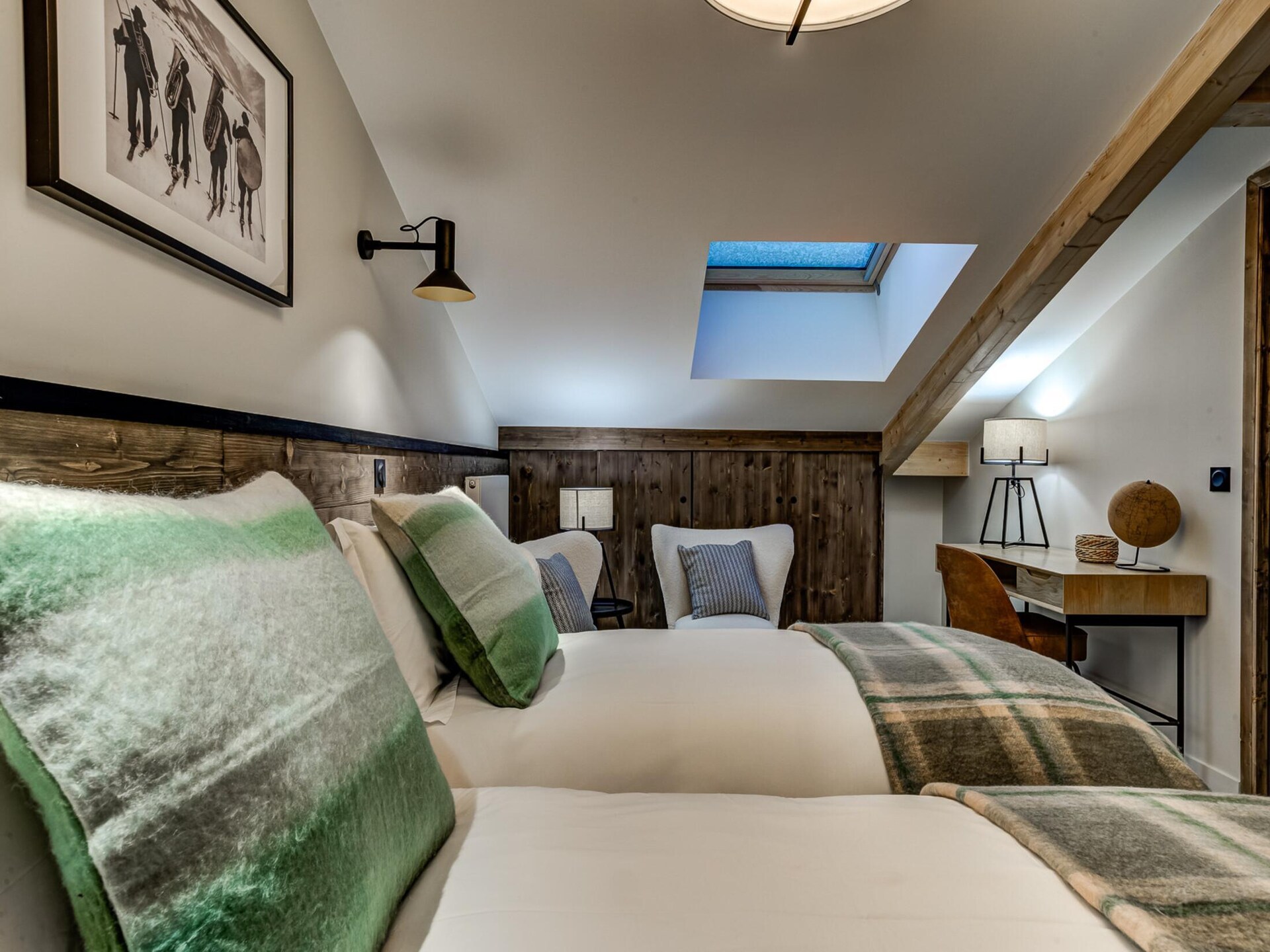 Stijlvol 4-slaapkamerappartement aan de golfbaan in Chamonix - foto 15
