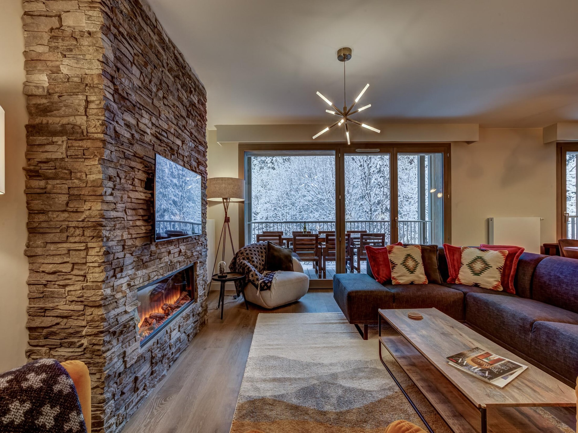 Stijlvol 4-slaapkamerappartement aan de golfbaan in Chamonix - foto 6