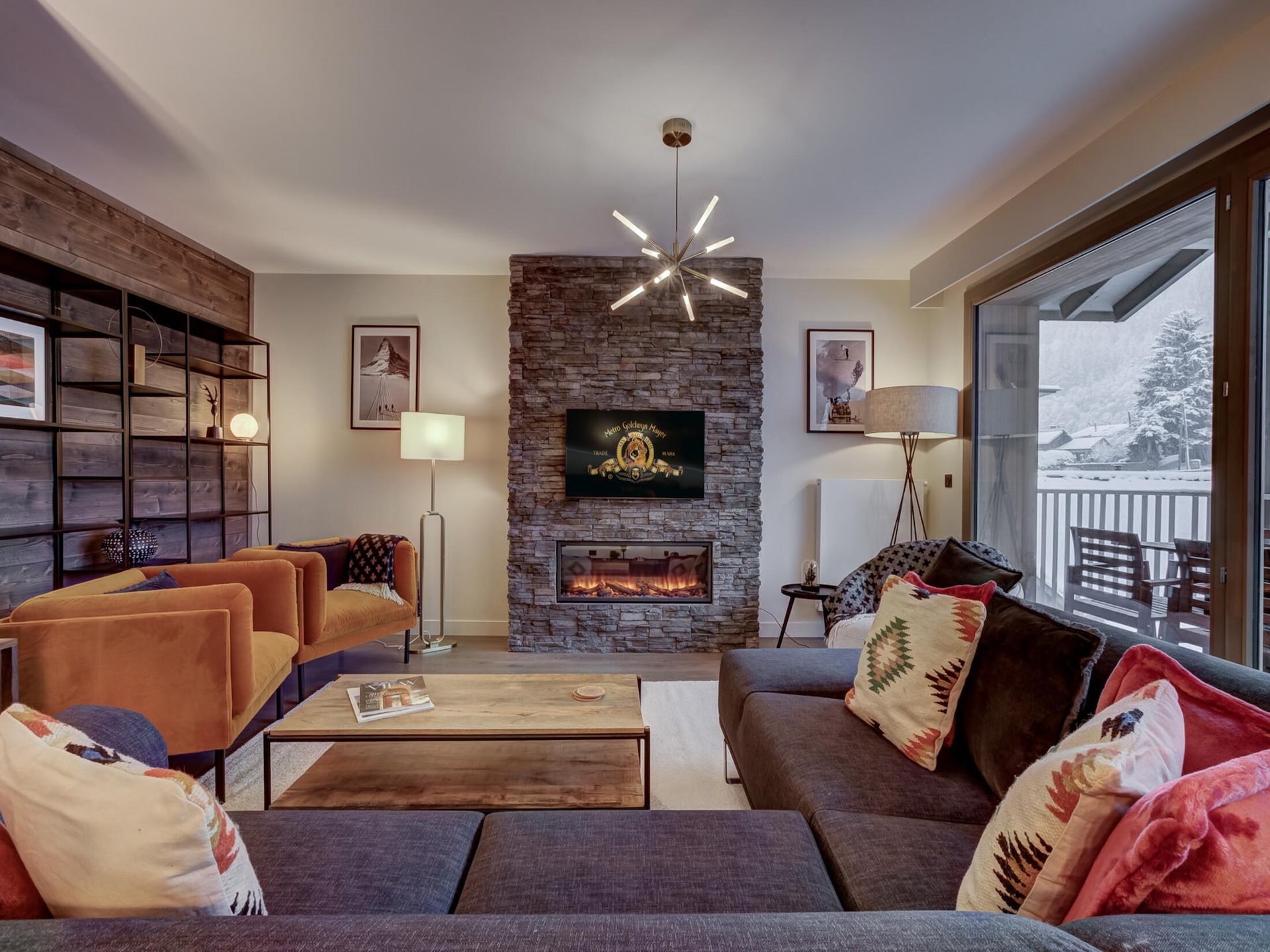 Stijlvol 4-slaapkamerappartement aan de golfbaan in Chamonix - foto 7