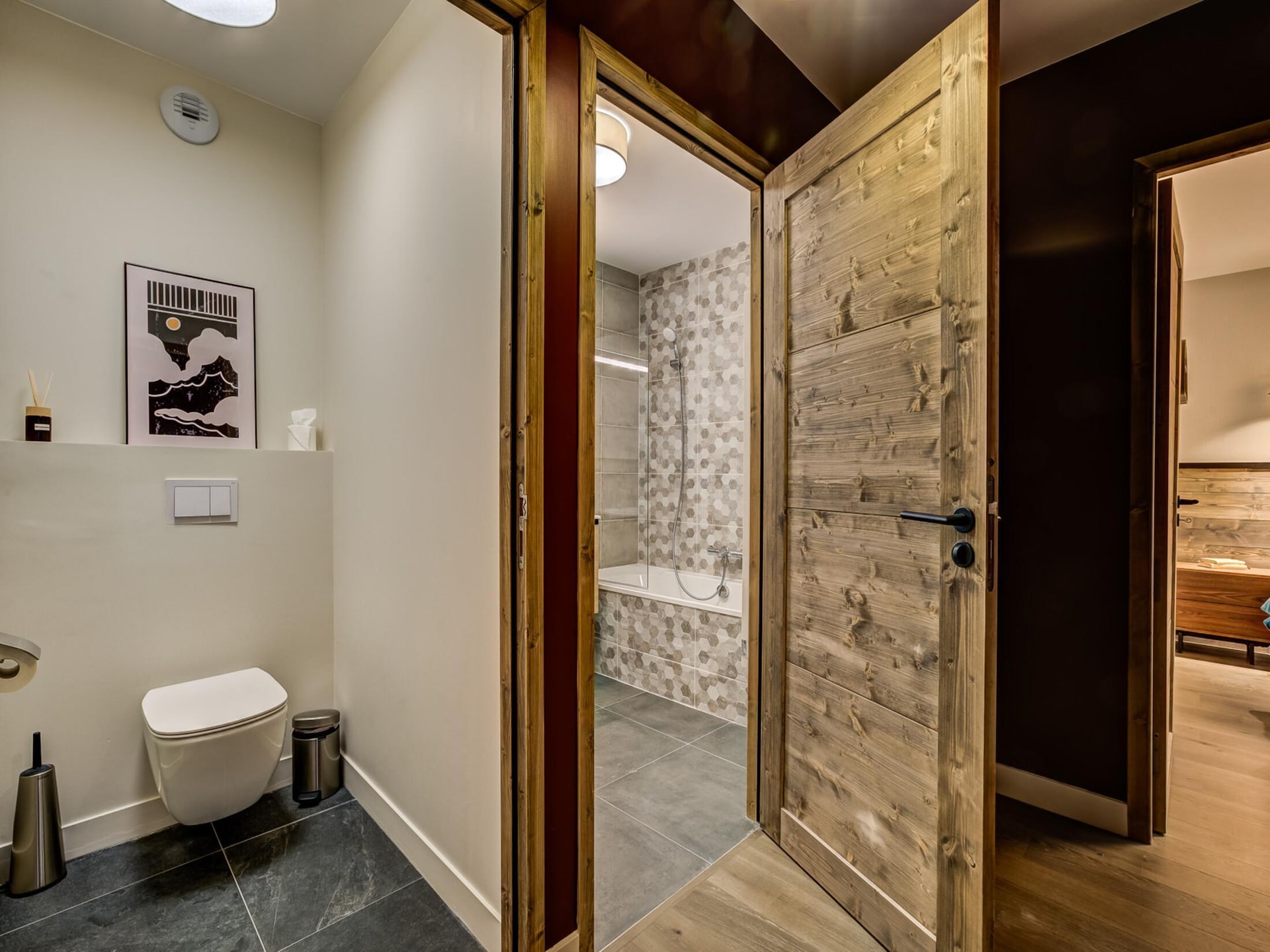Stijlvol 4-slaapkamerappartement aan de golfbaan in Chamonix - foto 21