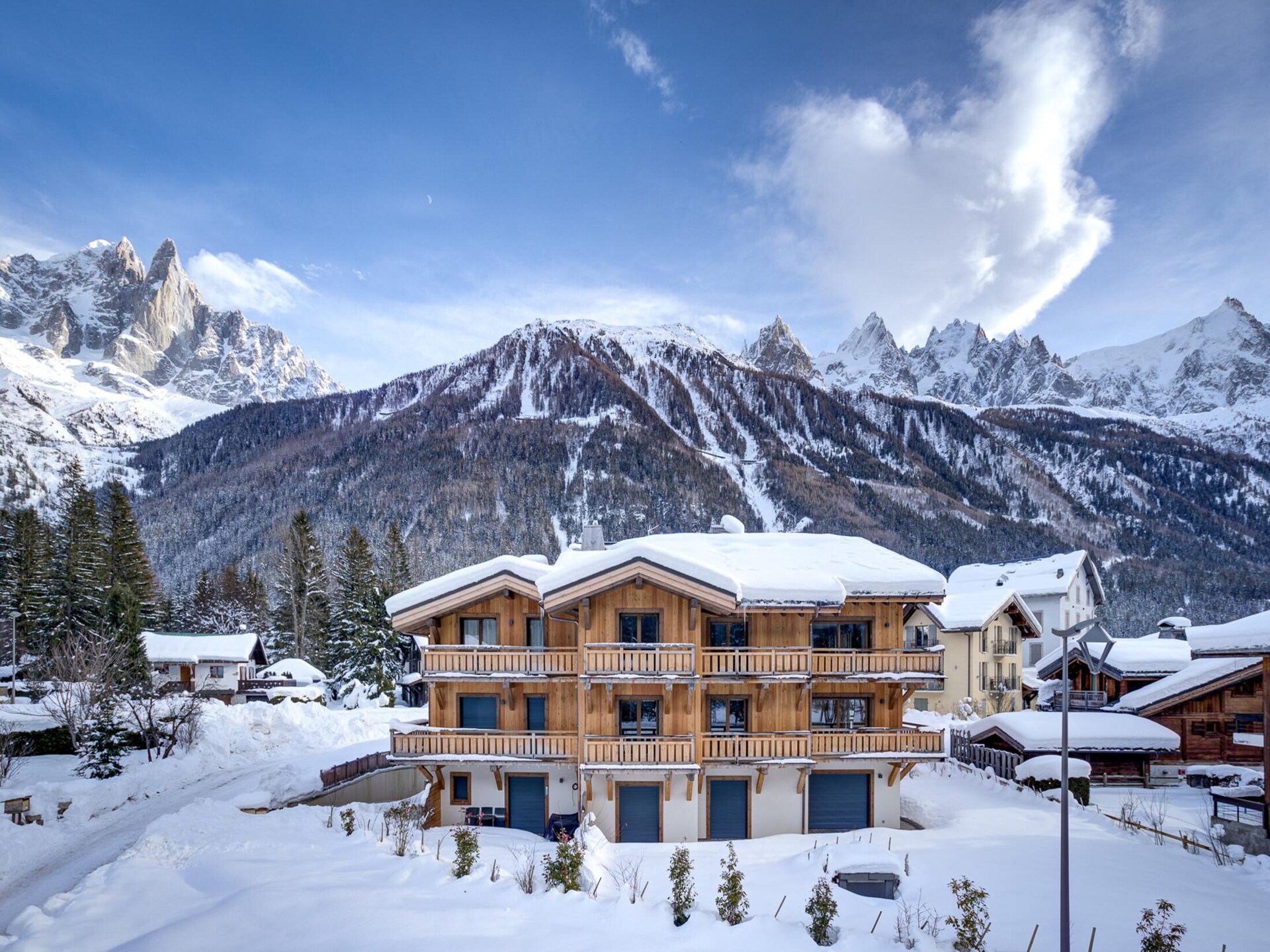Modern appartement aan de golfbaan met bergzicht in Les Praz, Chamonix - foto 17