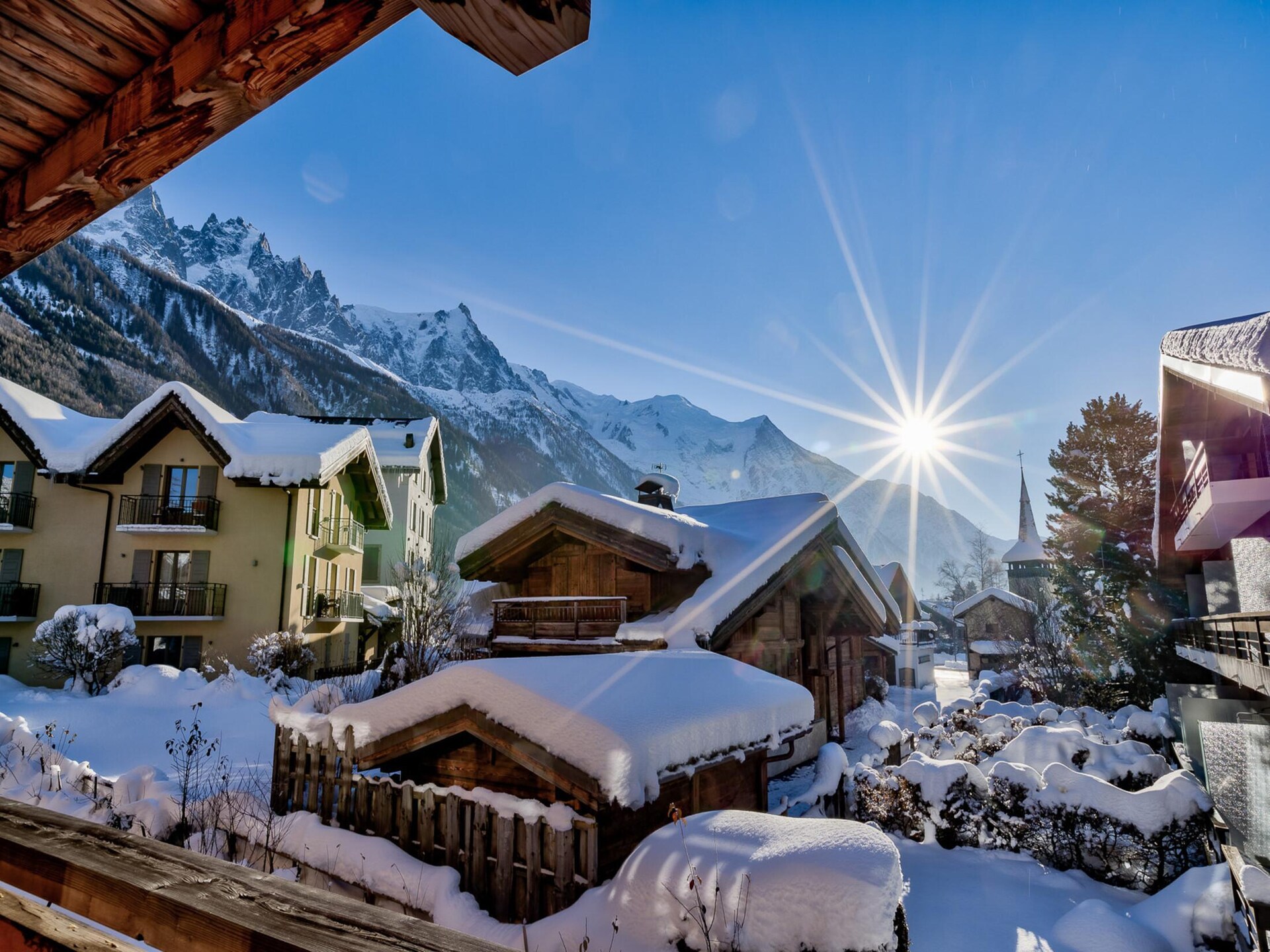 Modern appartement aan de golfbaan met bergzicht in Les Praz, Chamonix - foto 15