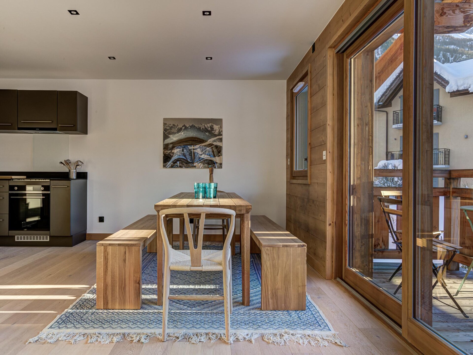 Modern appartement aan de golfbaan met bergzicht in Les Praz, Chamonix - foto 8