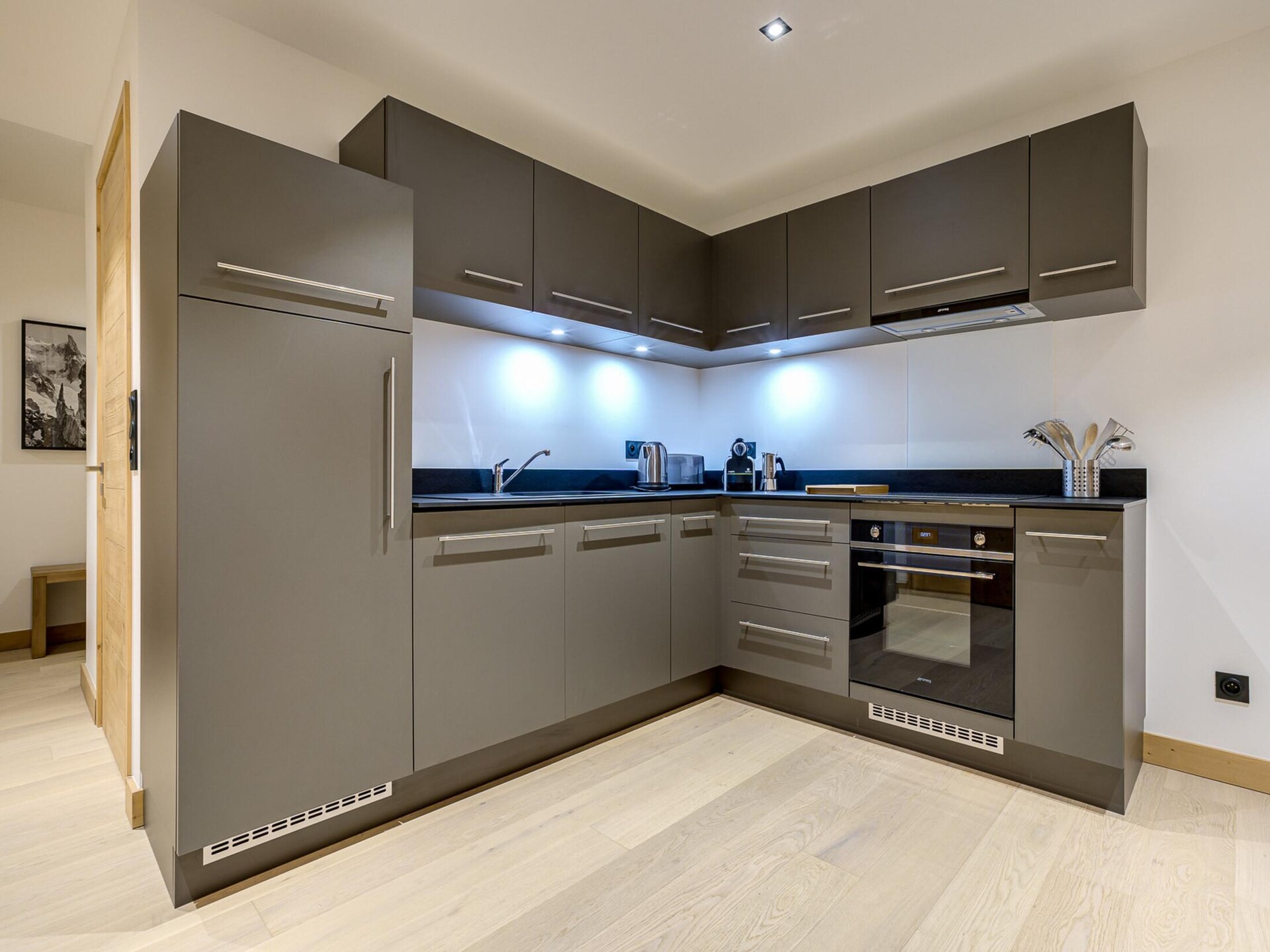 Modern appartement aan de golfbaan met bergzicht in Les Praz, Chamonix - foto 4