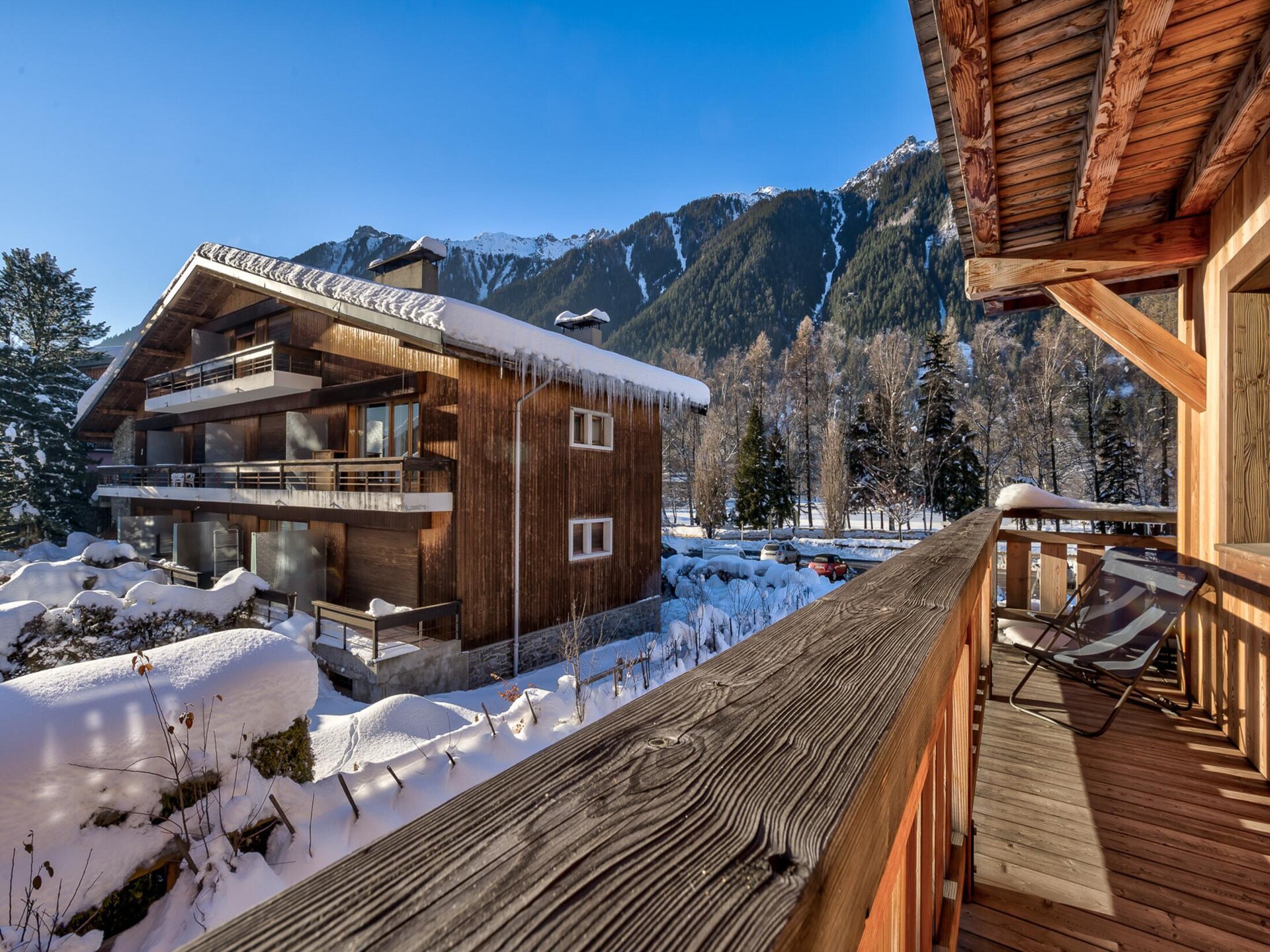 Modern appartement aan de golfbaan met bergzicht in Les Praz, Chamonix - foto 14