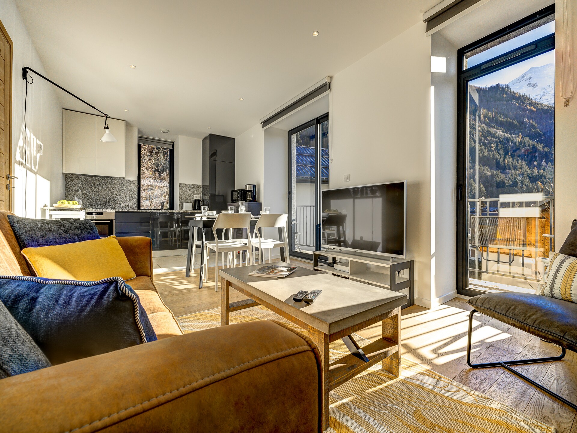Luxe appartement aan de golfbaan met uitzicht op Mont Blanc - foto 9