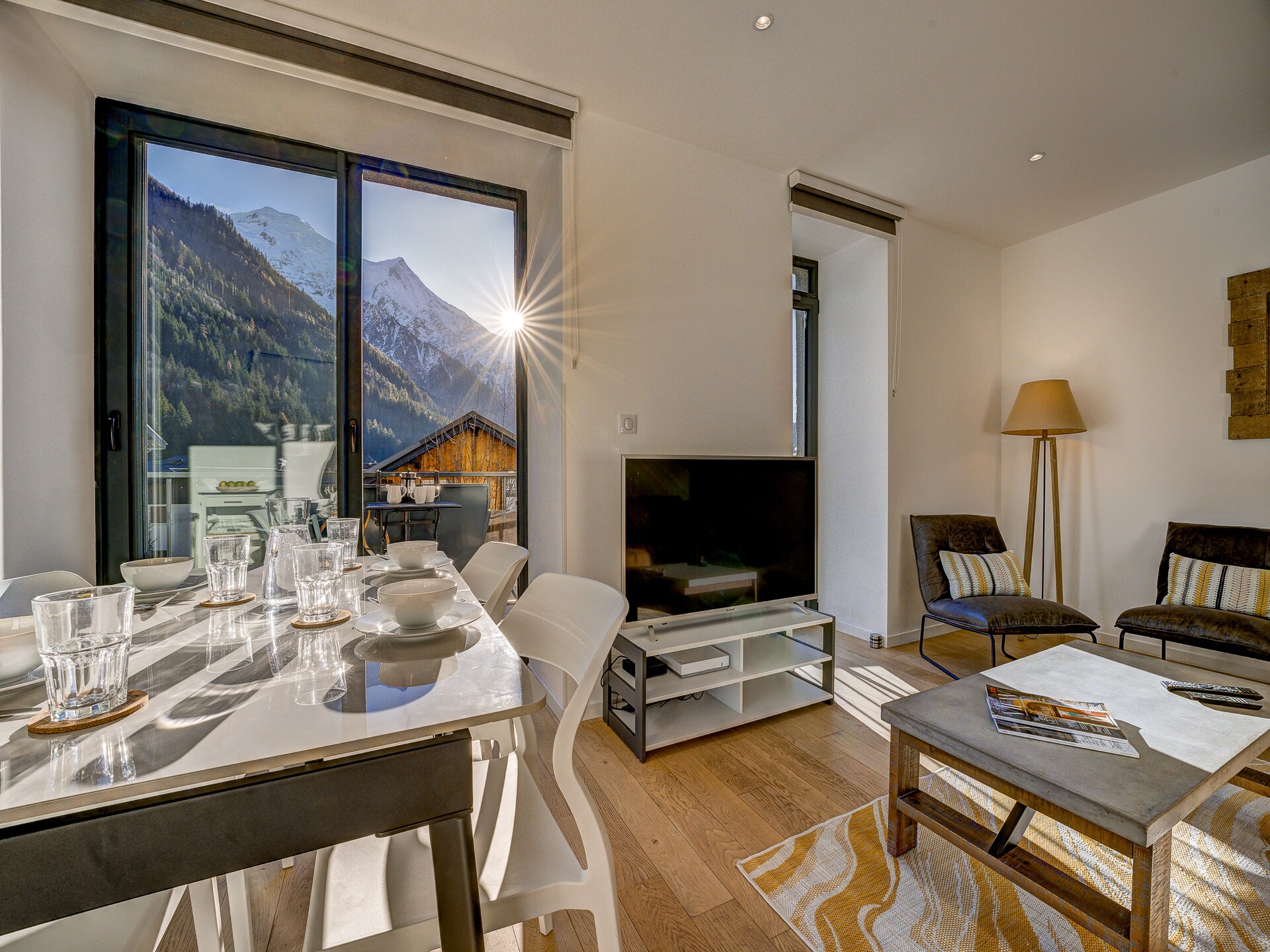 Luxe appartement aan de golfbaan met uitzicht op Mont Blanc - foto 7
