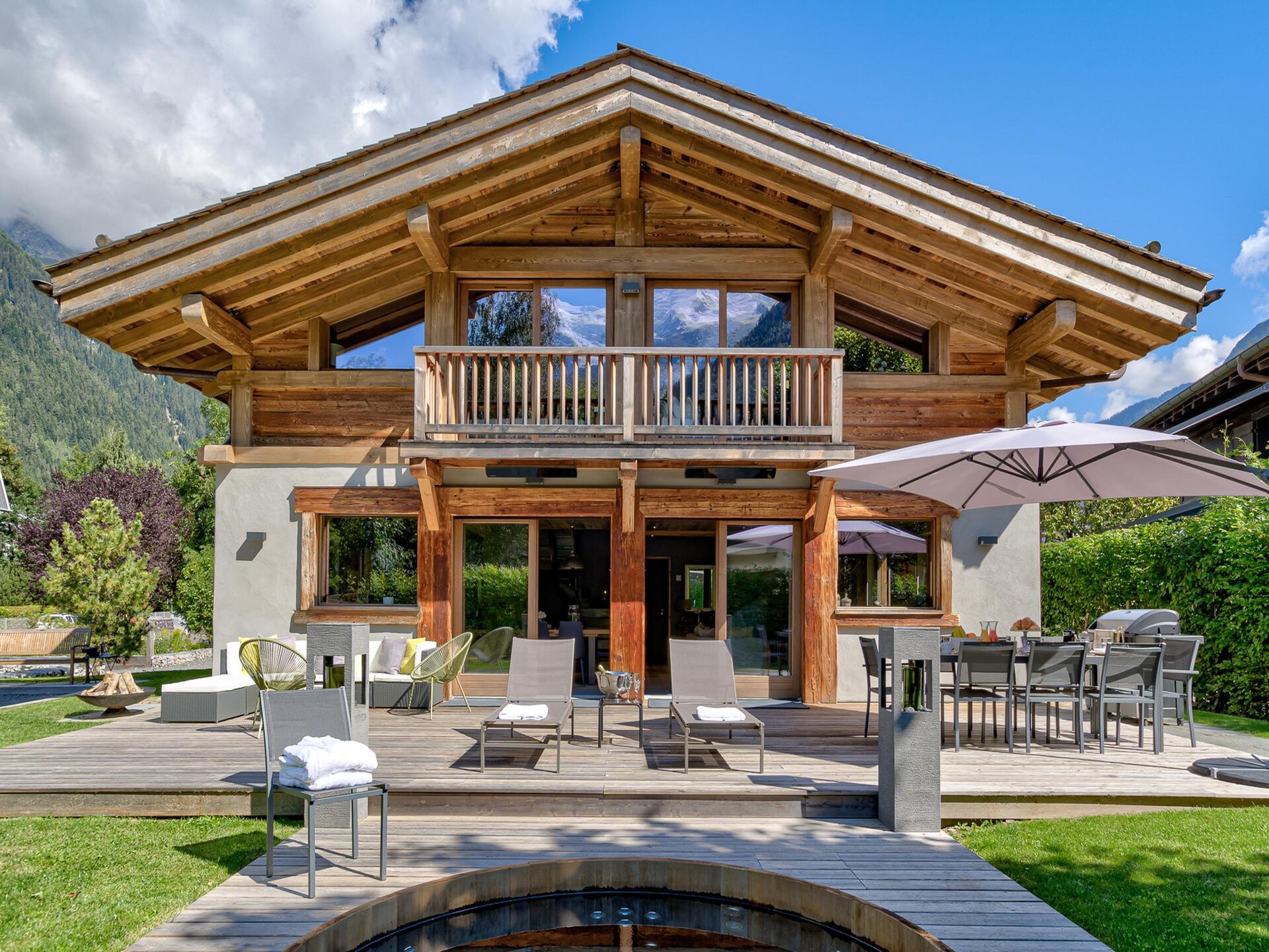Chalet Seren: Elegant toevluchtsoord voor 10 personen aan de golfbaan van Chamonix - foto 8