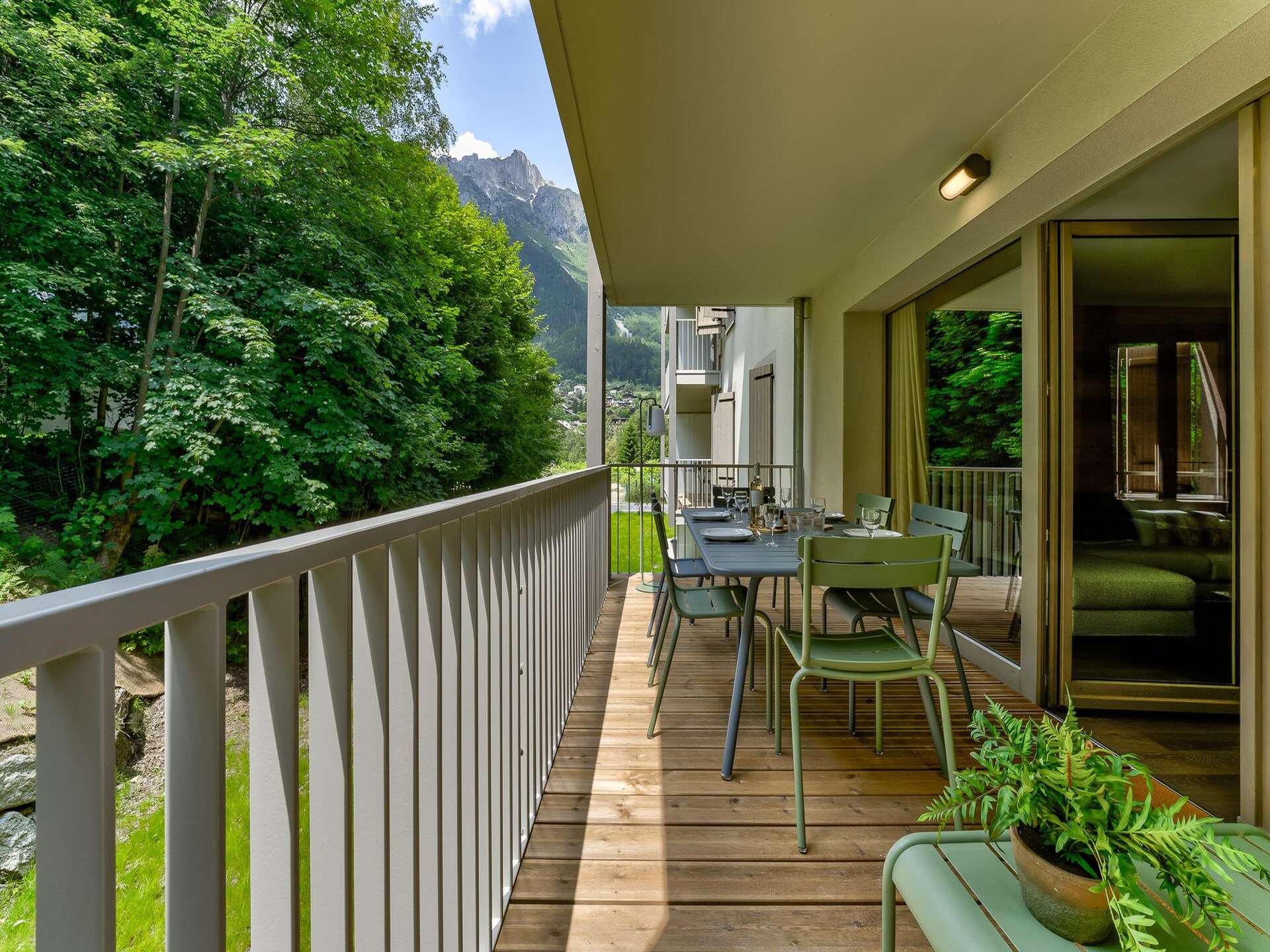 Stijlvol appartement met balkon en uitzicht op de Mont Blanc, vlakbij het centrum - foto 20