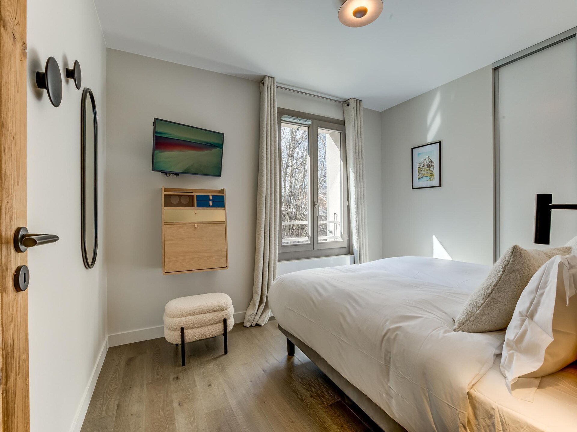 Stijlvol appartement met balkon en uitzicht op de Mont Blanc, vlakbij het centrum - foto 13