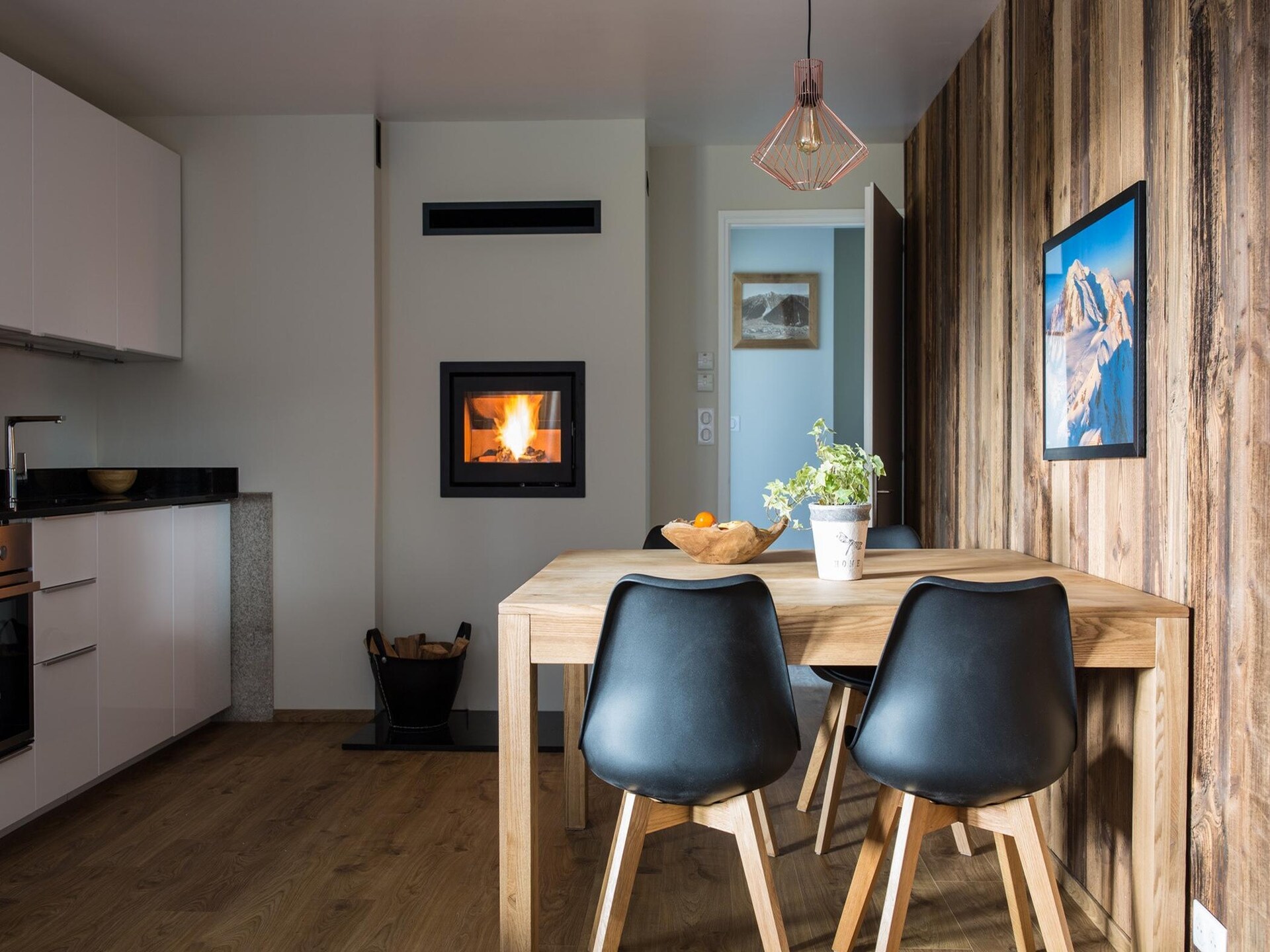 Aan de piste: Elegant appartement in centrum Chamonix-Mont-Blanc - foto 8