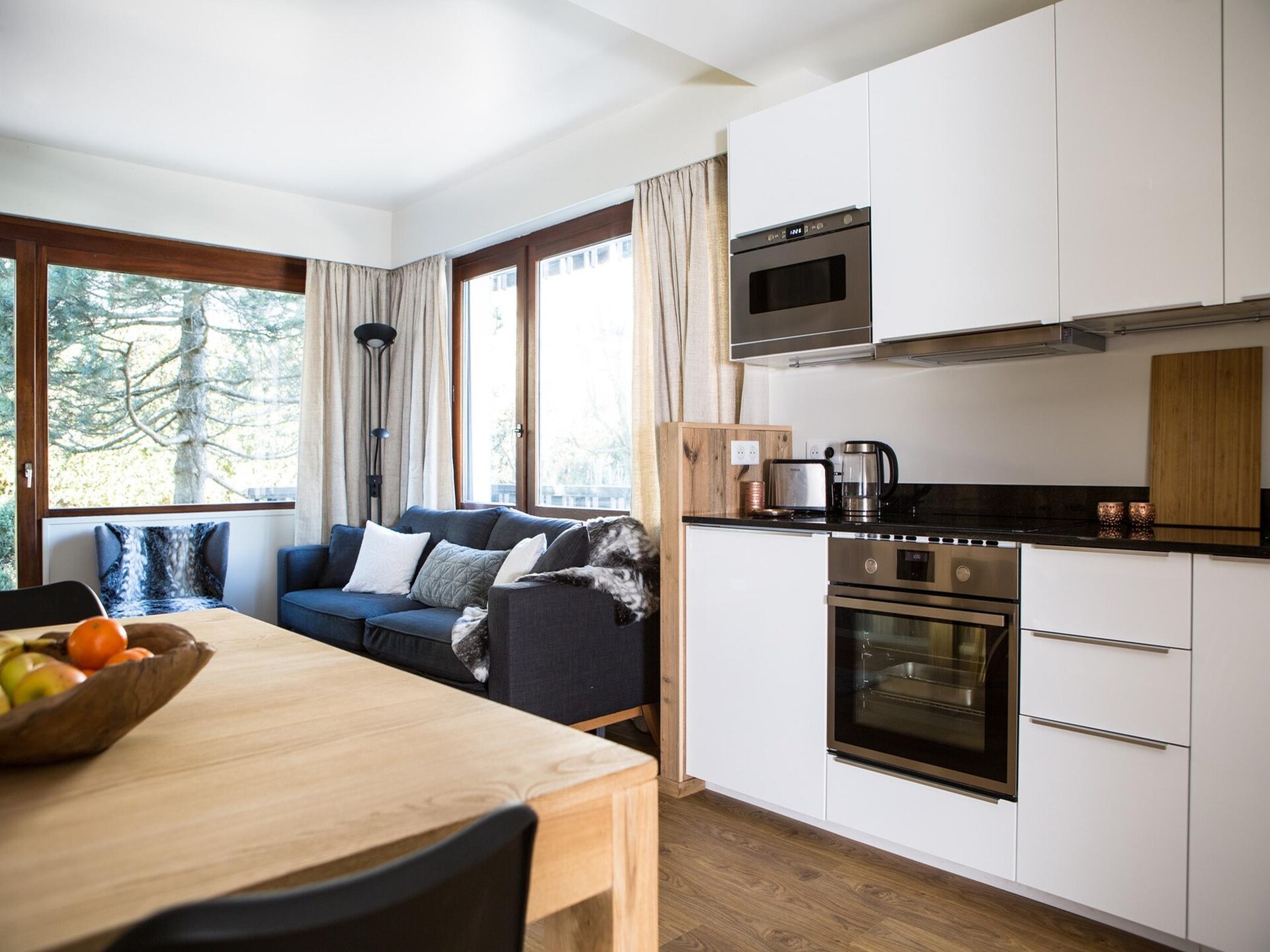 Aan de piste: Elegant appartement in centrum Chamonix-Mont-Blanc - foto 9