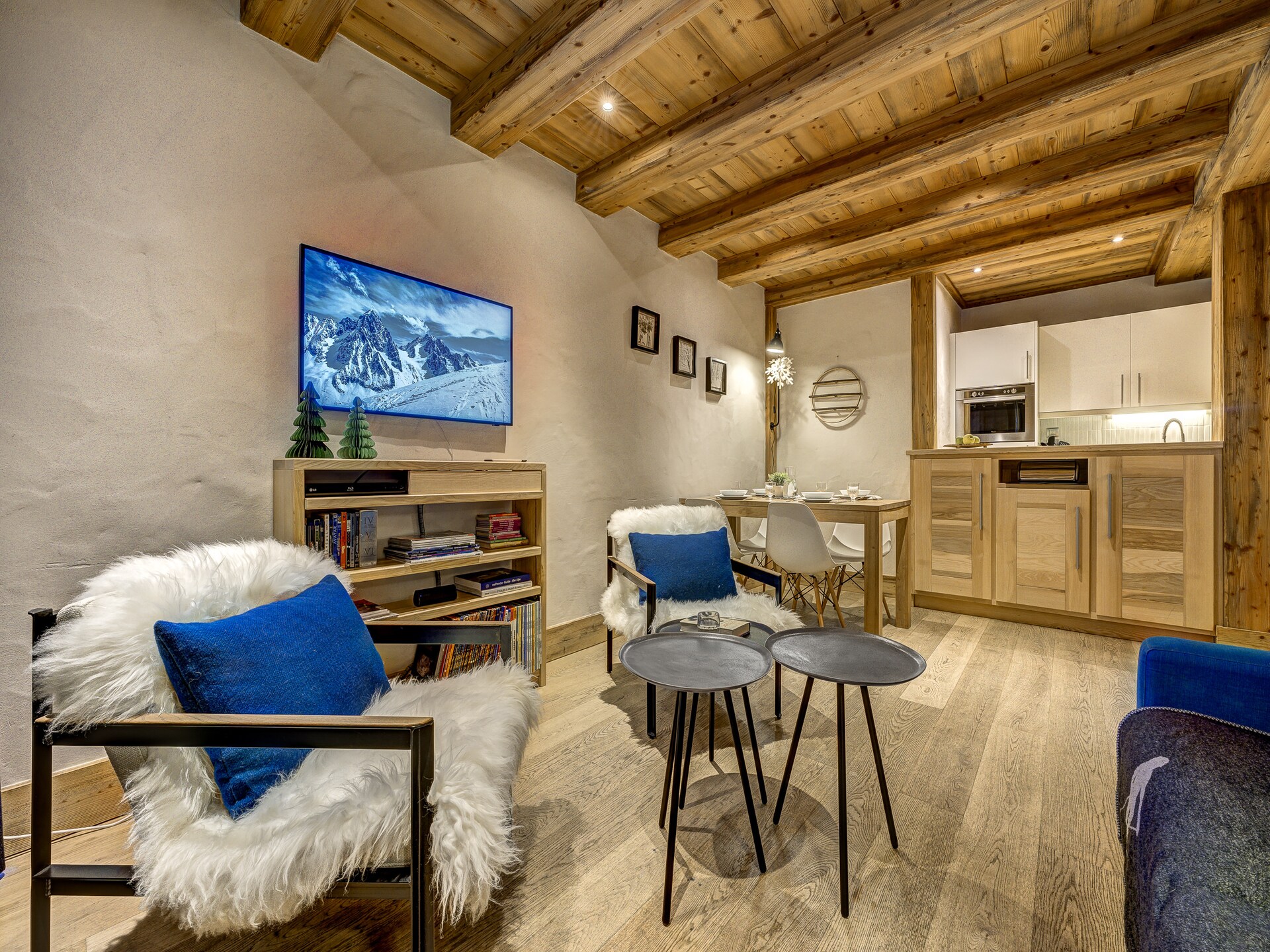 4-persoons appartement aan de piste in centrum Chamonix-Mont-Blanc · 4 pers. - foto 8