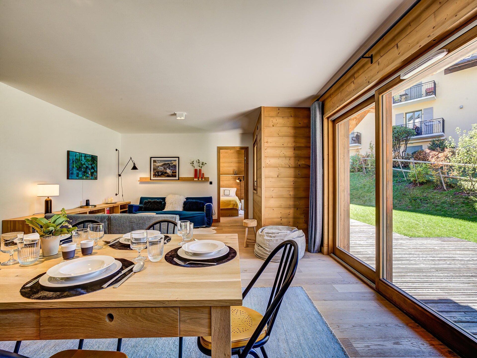 Luxe appartement aan de golfbaan met Mont Blanc uitzicht in Chamonix - foto 13