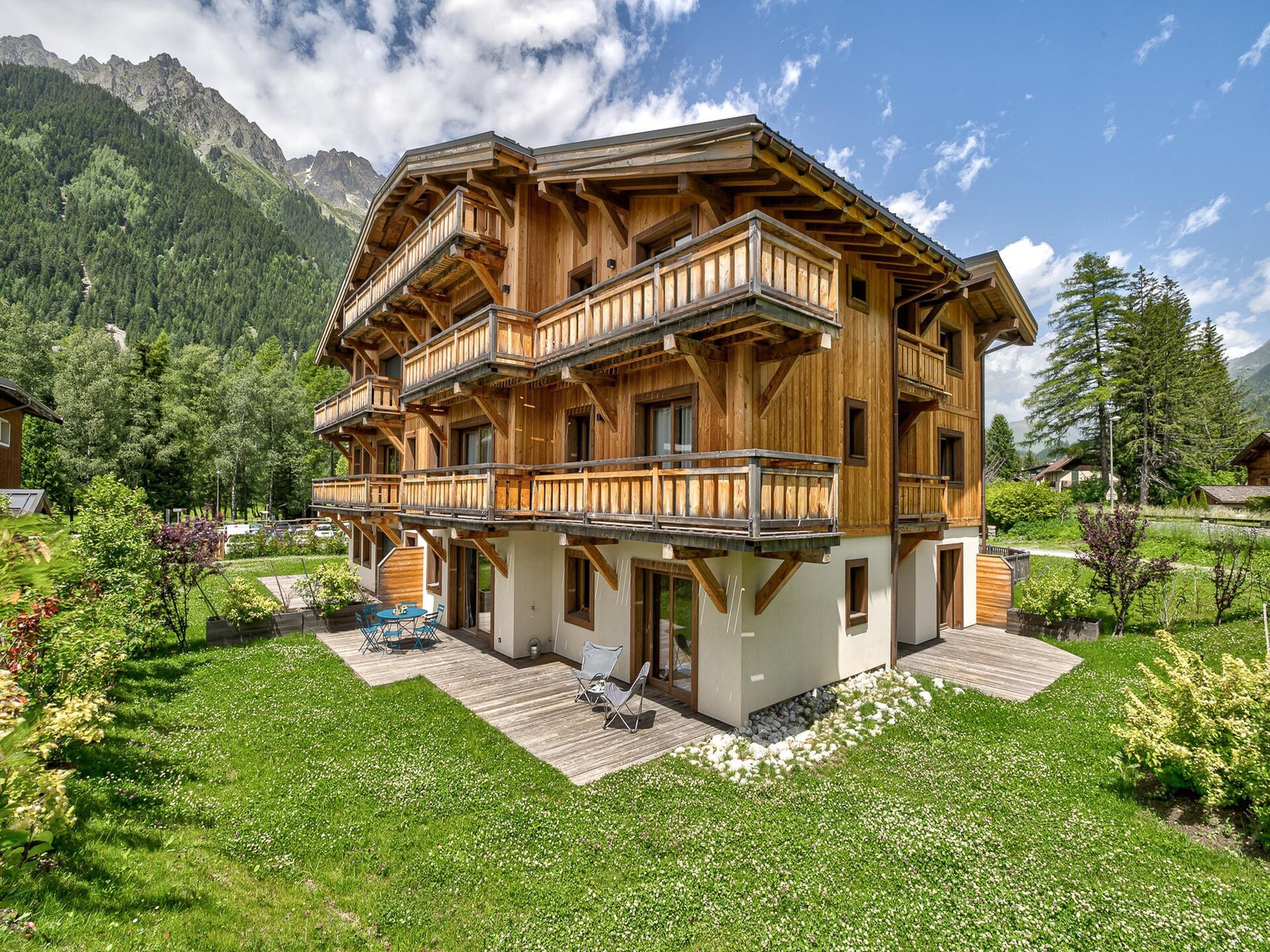 Luxe appartement aan de golfbaan met Mont Blanc uitzicht in Chamonix - foto 8