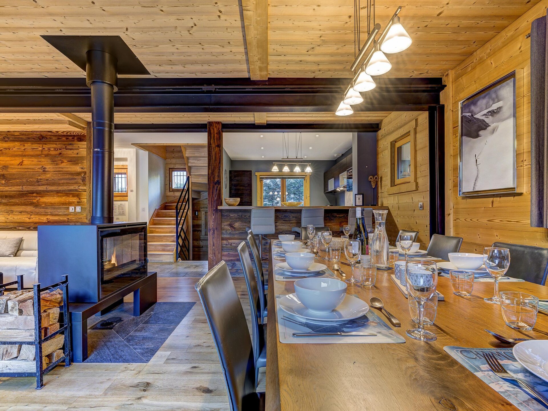 Luxe chalet Planards 2 in Chamonix met sauna, hot tub en bioscoopzaal - foto 17