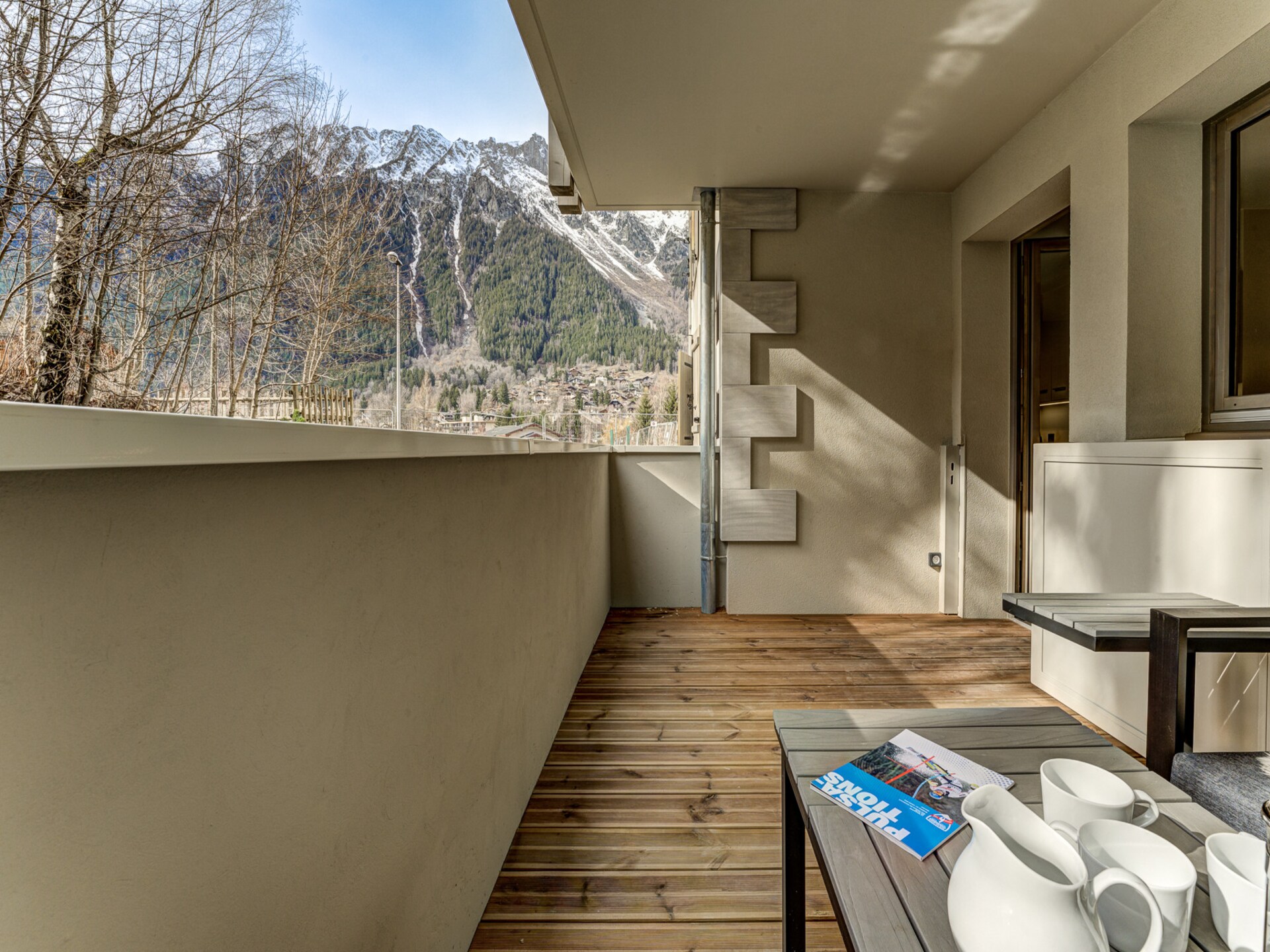 White Pearl A04: Luxe appartement in hartje Chamonix met ski-in comfort - foto 19