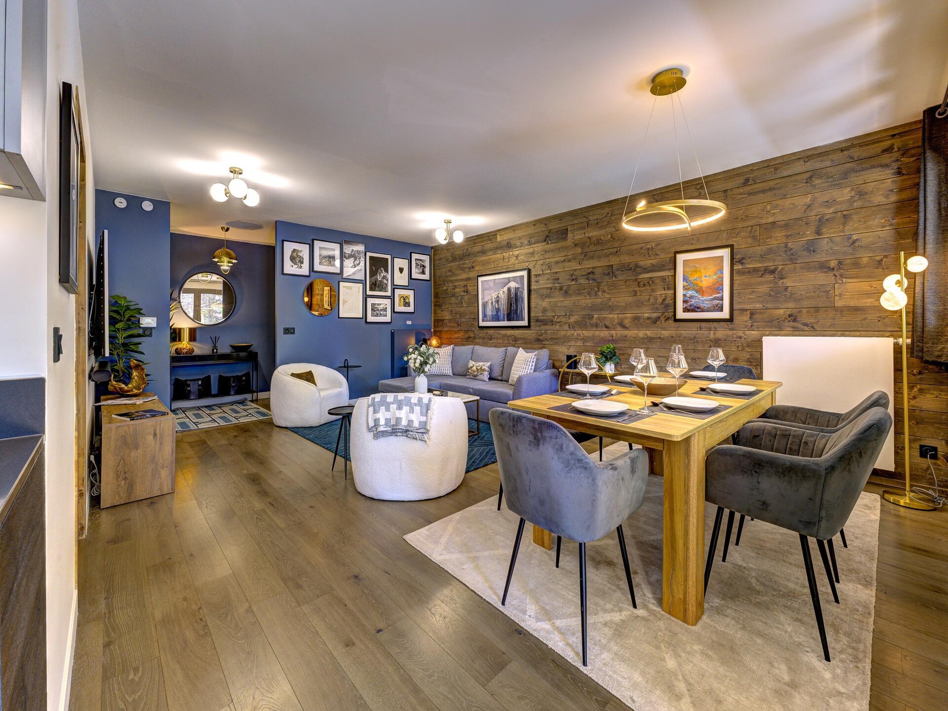 White Pearl A04: Luxe appartement in hartje Chamonix met ski-in comfort - foto 5