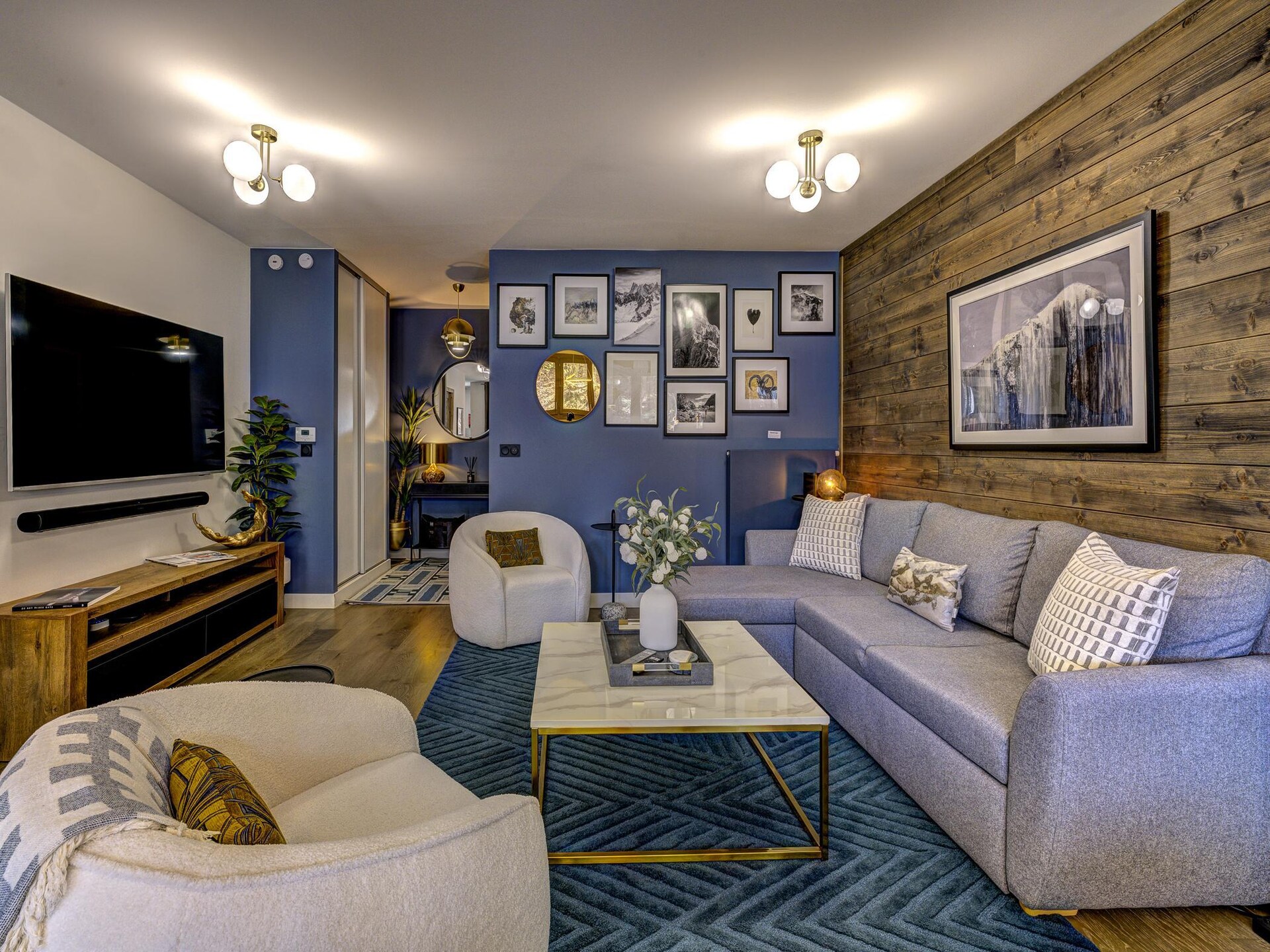 White Pearl A04: Luxe appartement in hartje Chamonix met ski-in comfort - foto 6