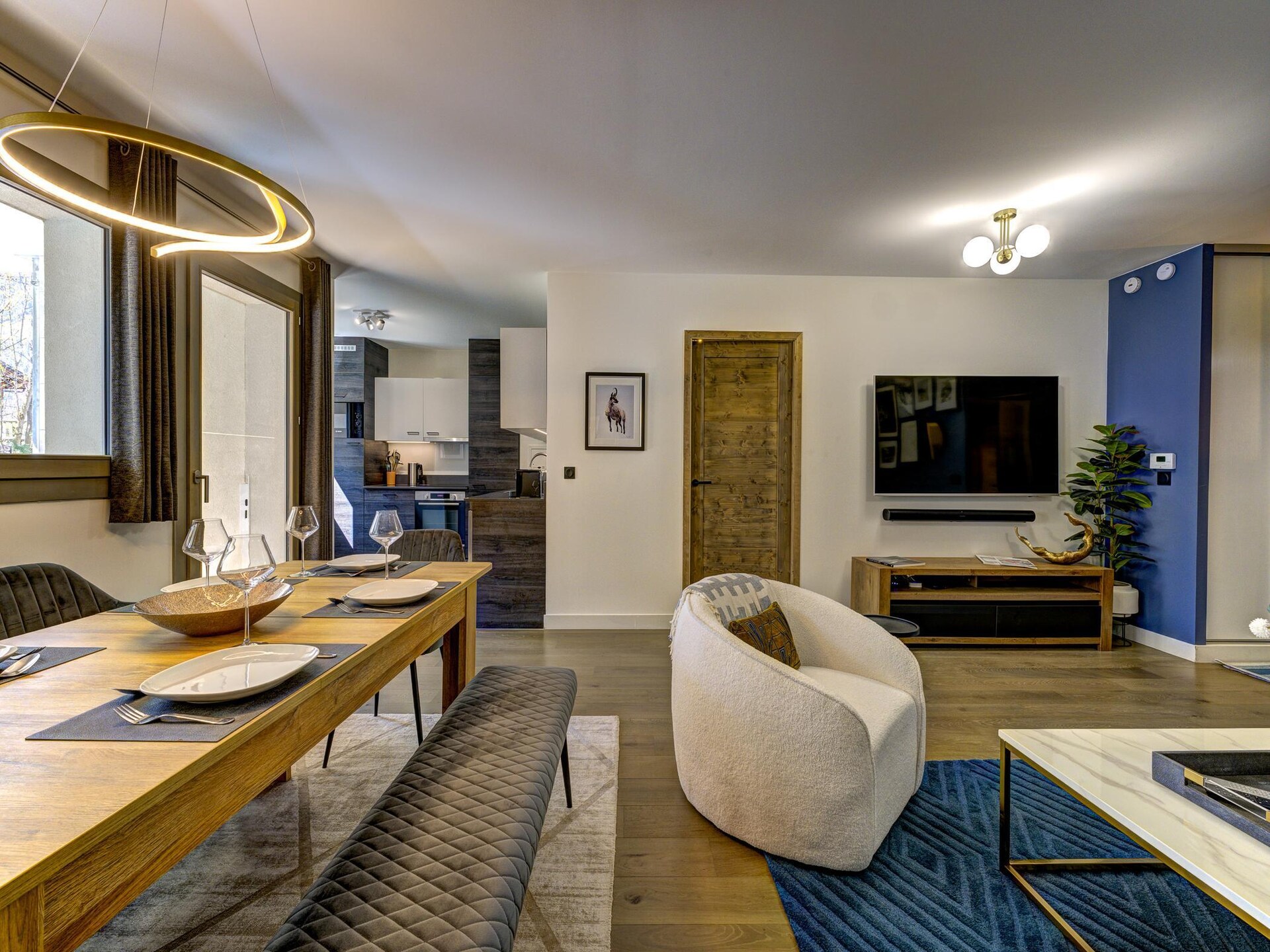 White Pearl A04: Luxe appartement in hartje Chamonix met ski-in comfort - foto 7