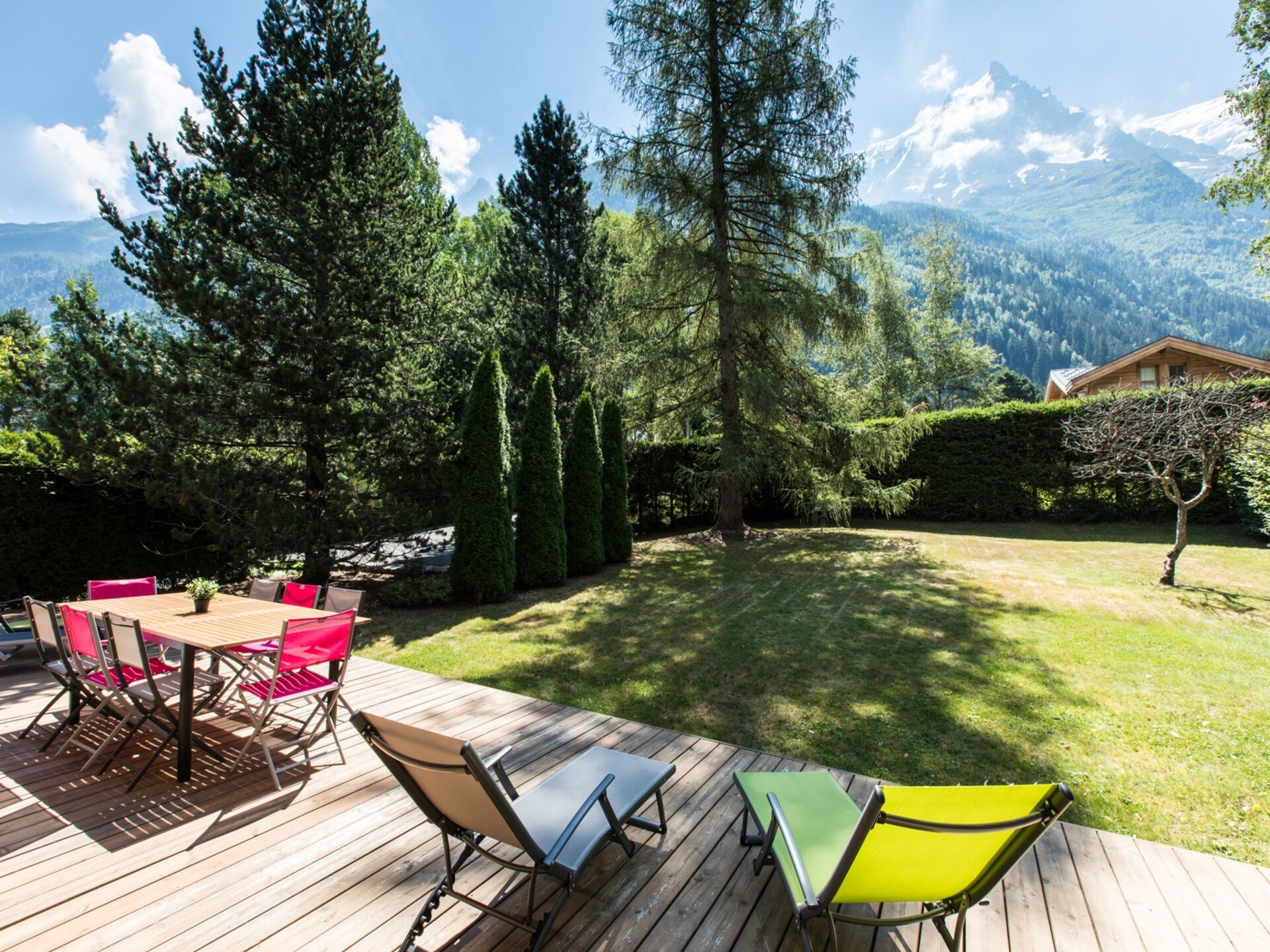 Ruim chalet met Mont Blanc uitzicht, tuin & hot tub in Chamonix - foto 25