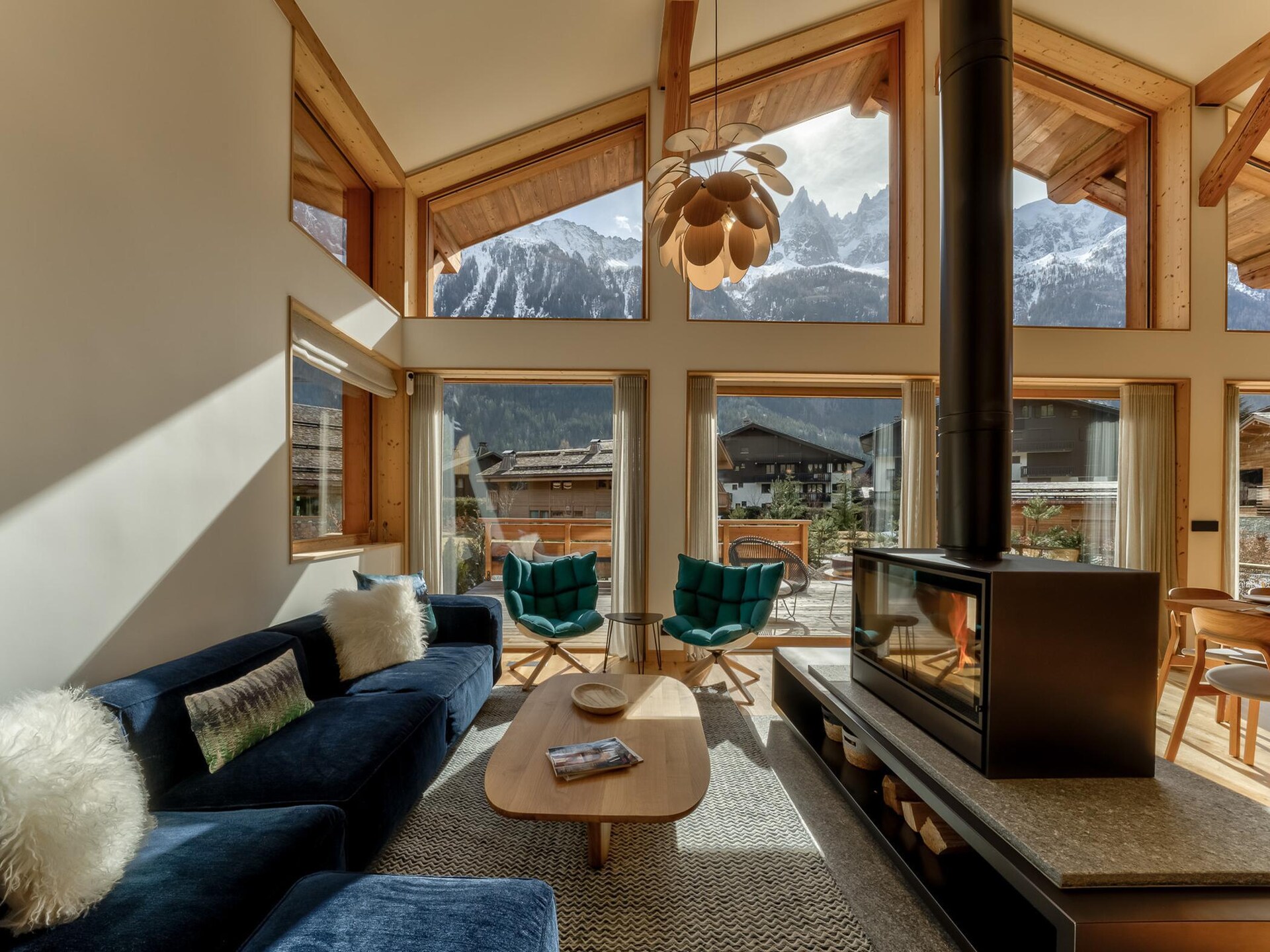 Chalet Trois Soeurs: 6-slaapkamer chalet aan de golfbaan in Chamonix - foto 2