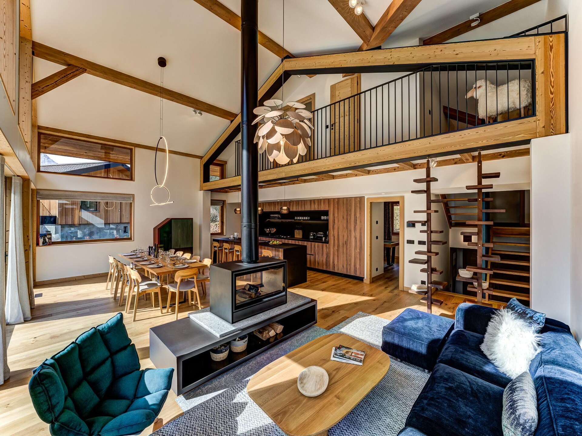 Chalet Trois Soeurs: 6-slaapkamer chalet aan de golfbaan in Chamonix - foto 10