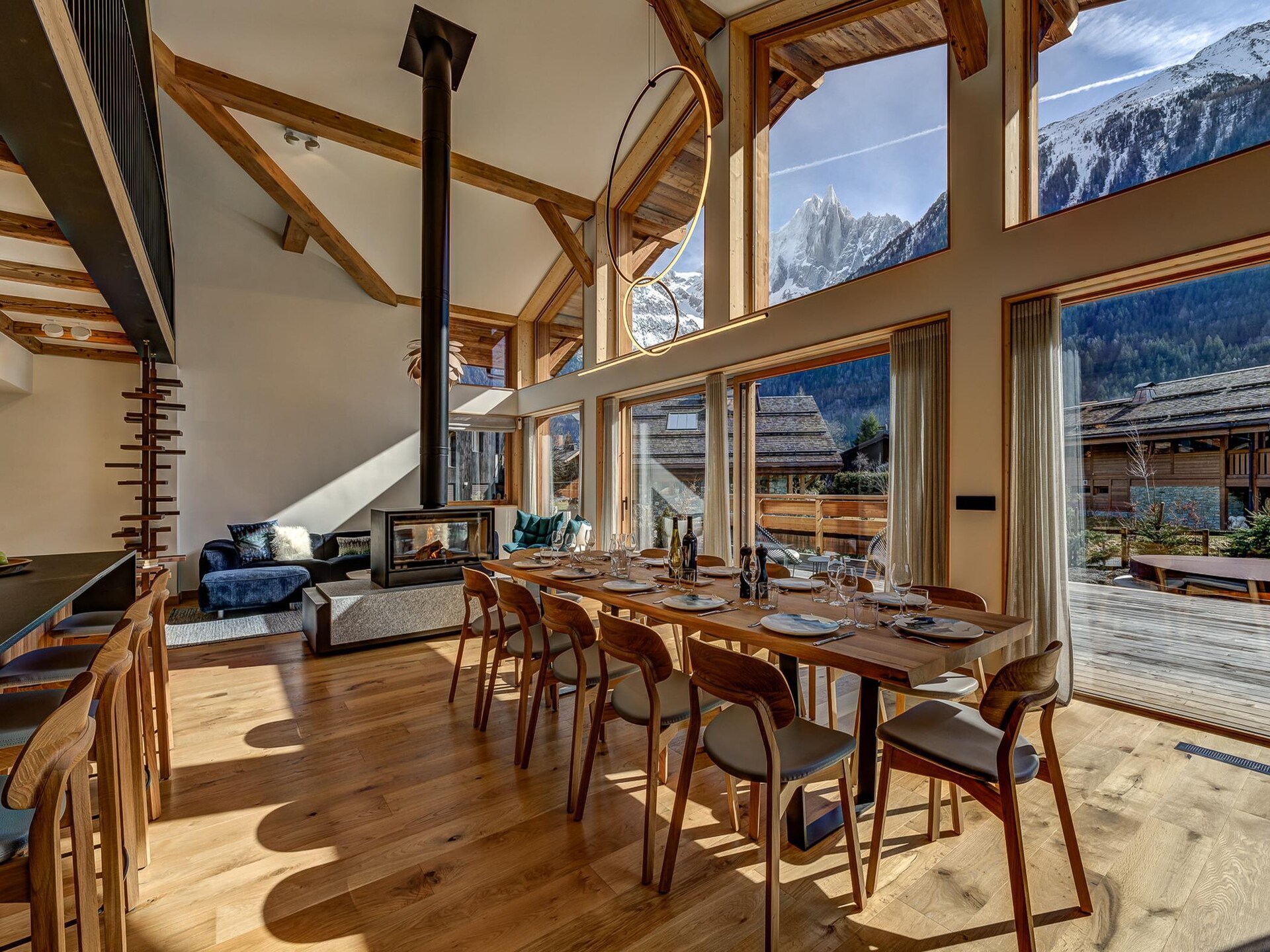 Chalet Trois Soeurs: 6-slaapkamer chalet aan de golfbaan in Chamonix - foto 13