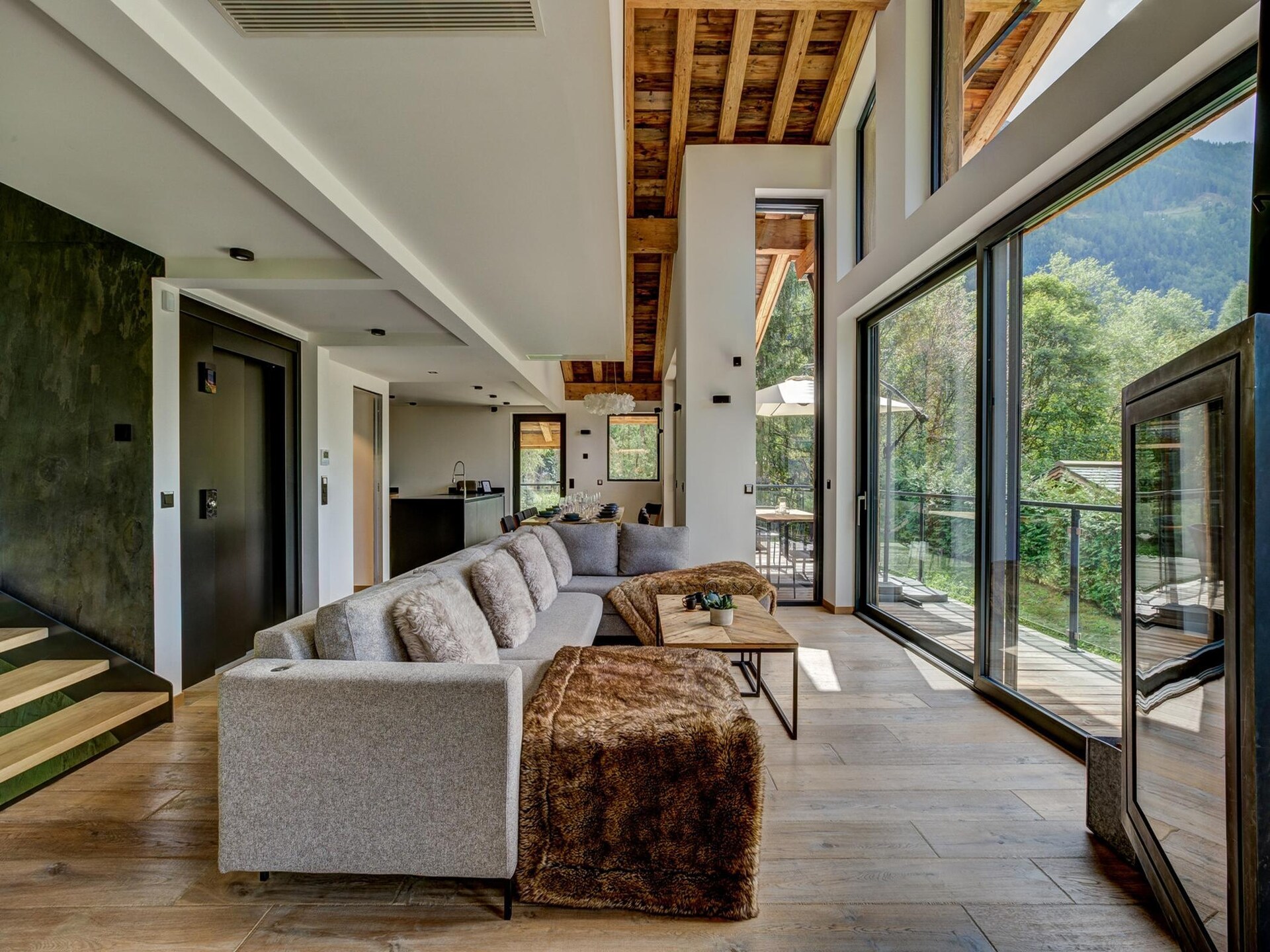 Chalet Black Pearl: 12-persoons luxe aan de golfbaan van Chamonix - foto 10