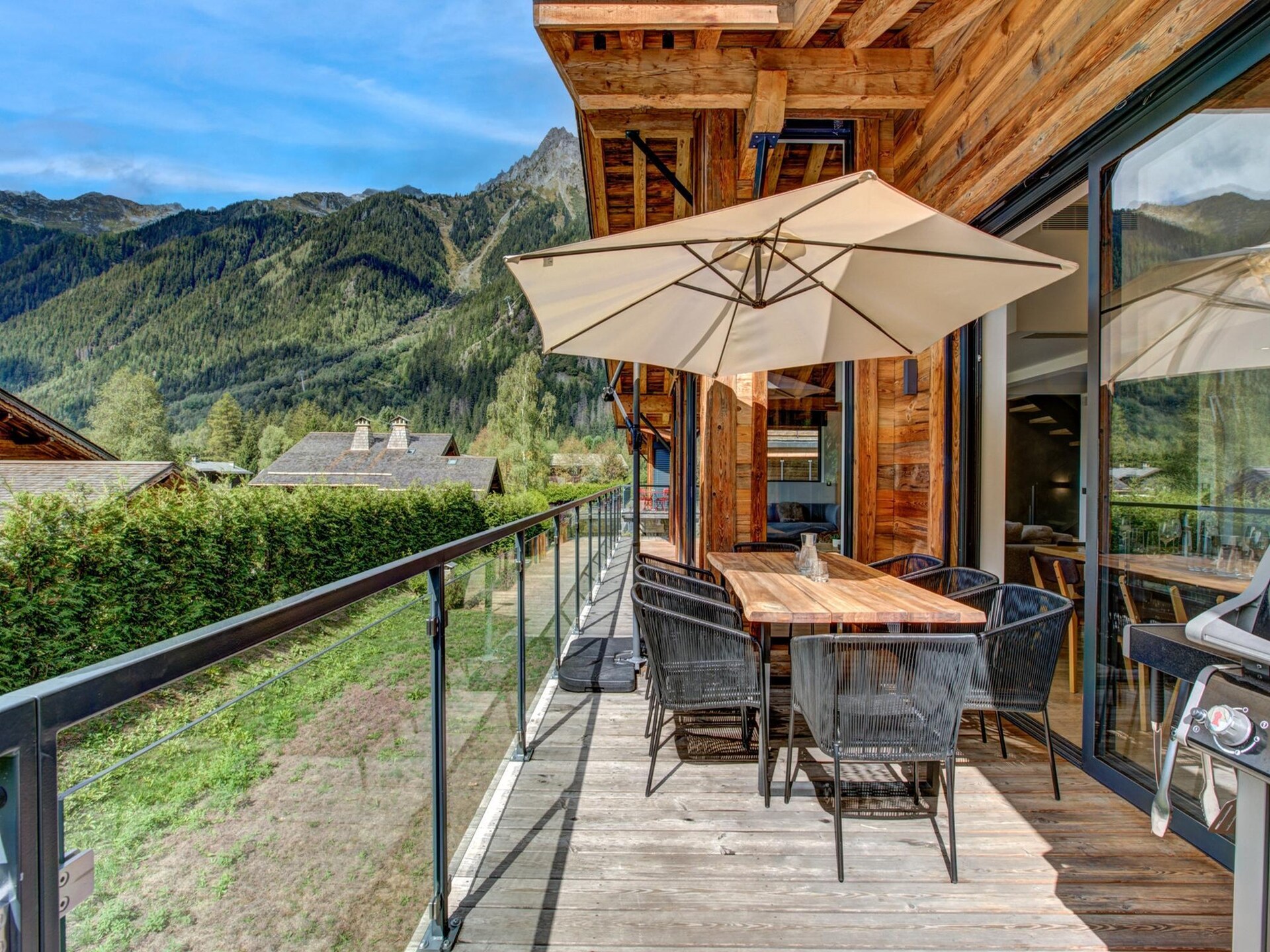 Chalet Black Pearl: 12-persoons luxe aan de golfbaan van Chamonix - foto 8