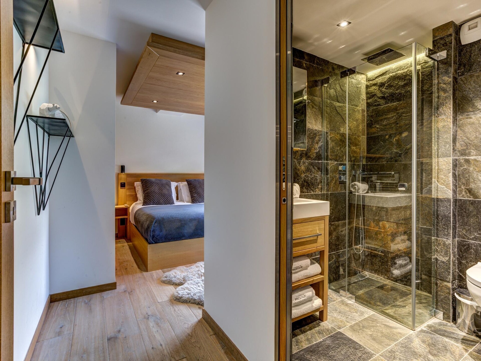 Chalet Black Pearl: 12-persoons luxe aan de golfbaan van Chamonix - foto 25
