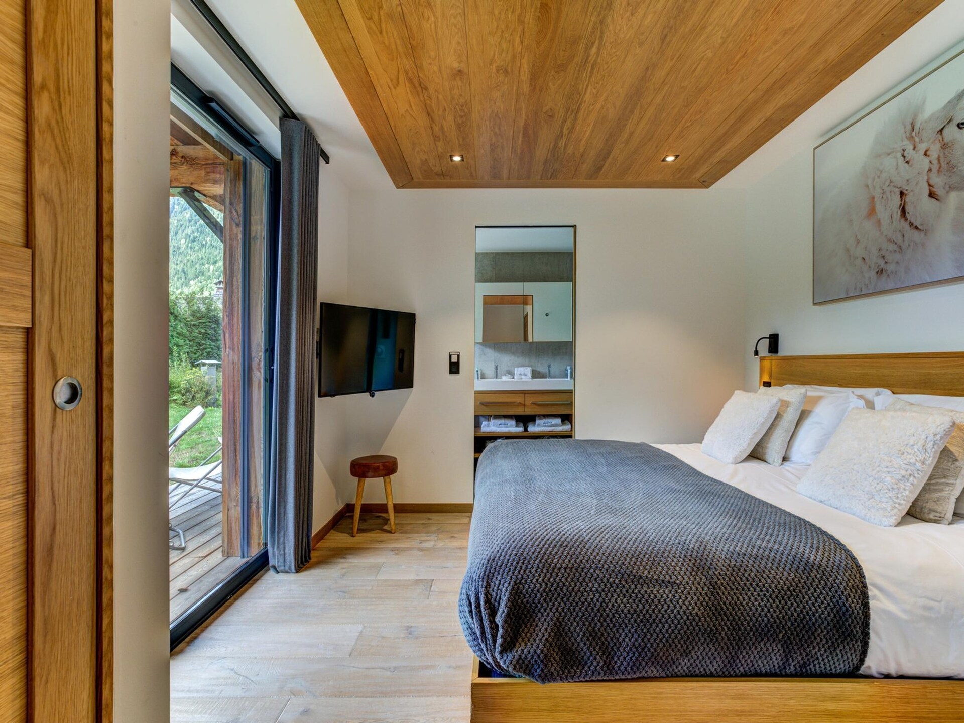 Chalet Black Pearl: 12-persoons luxe aan de golfbaan van Chamonix - foto 19