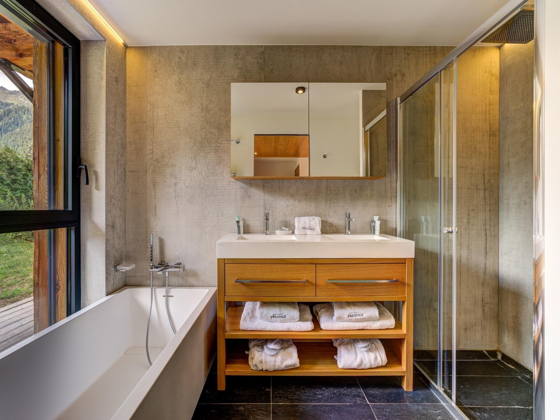 Chalet Black Pearl: 12-persoons luxe aan de golfbaan van Chamonix - foto 26