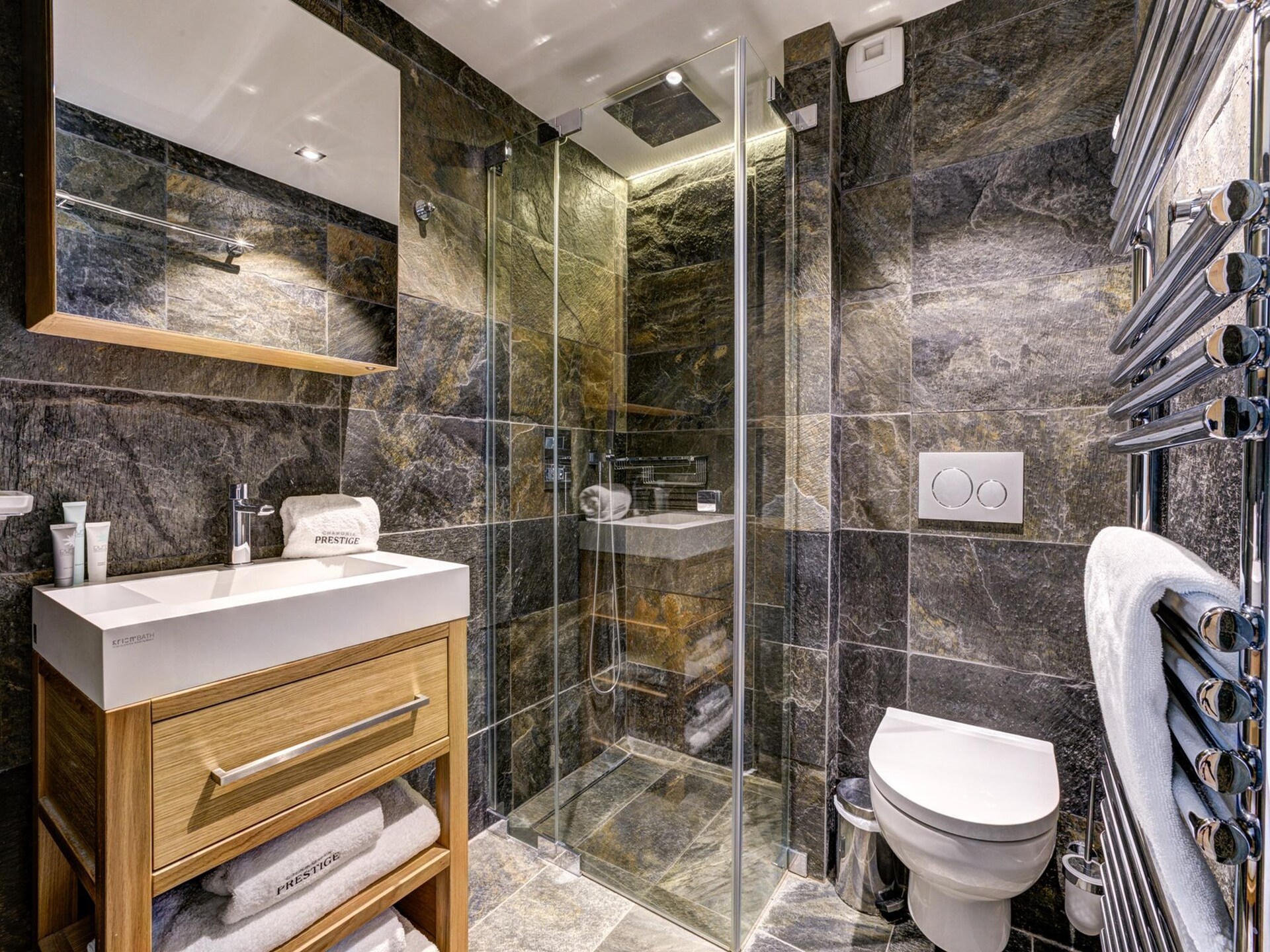 Chalet Black Pearl: 12-persoons luxe aan de golfbaan van Chamonix - foto 27