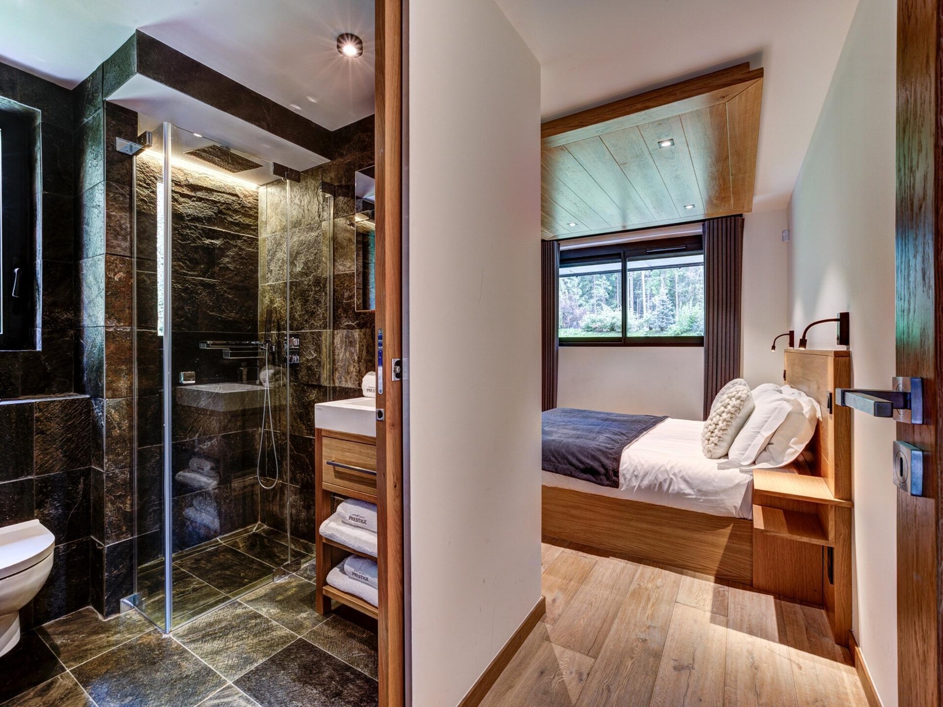 Chalet Black Pearl: 12-persoons luxe aan de golfbaan van Chamonix - foto 20