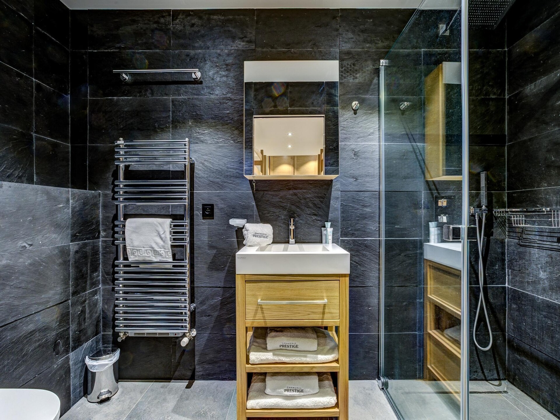 Chalet Black Pearl: 12-persoons luxe aan de golfbaan van Chamonix - foto 29