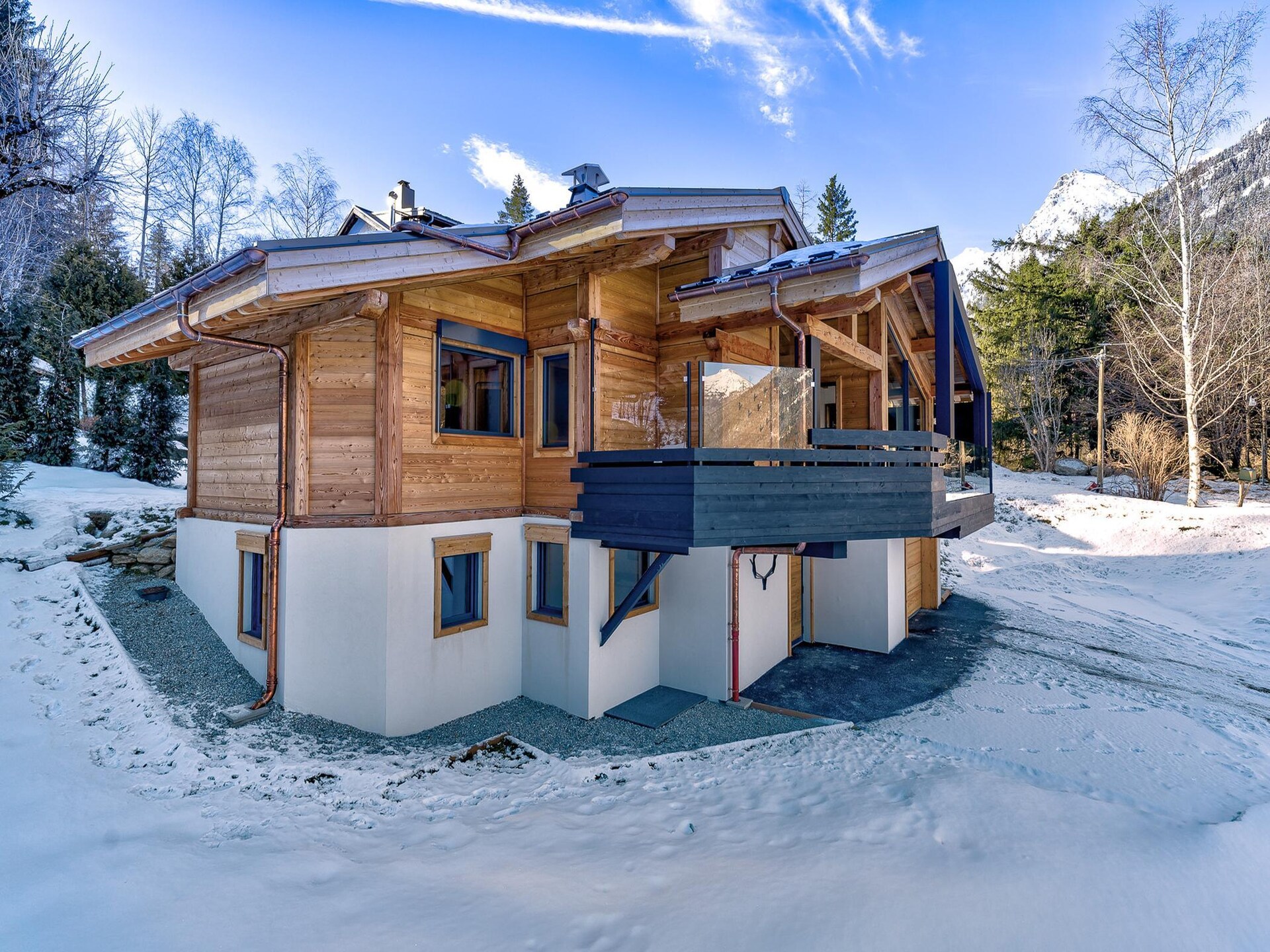 Chalet Silver Forest: 10-persoons luxe met privézwembad en sauna nabij Chamonix - foto 9