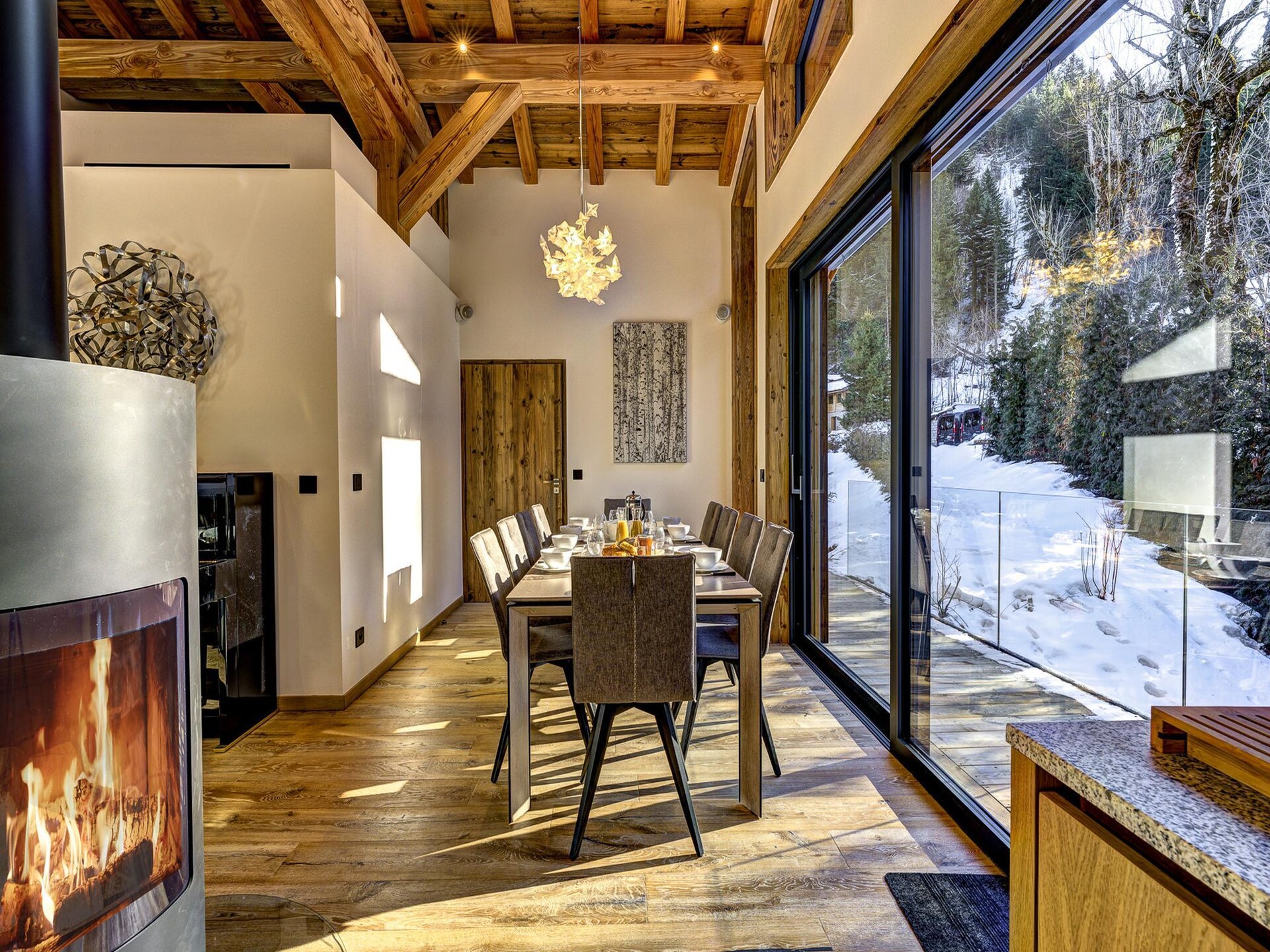Chalet Silver Forest: 10-persoons luxe met privézwembad en sauna nabij Chamonix - foto 6