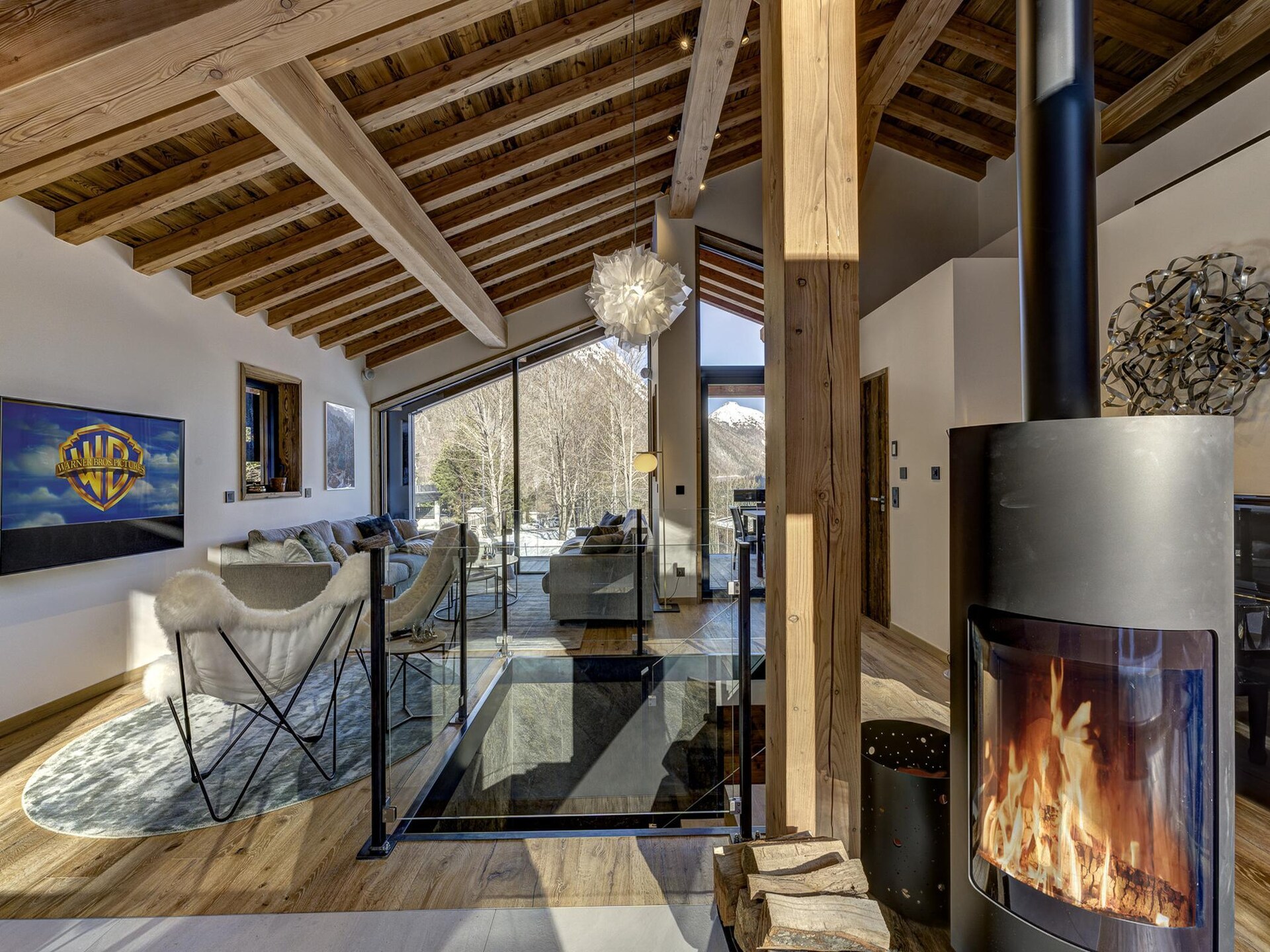 Chalet Silver Forest: 10-persoons luxe met privézwembad en sauna nabij Chamonix - foto 14