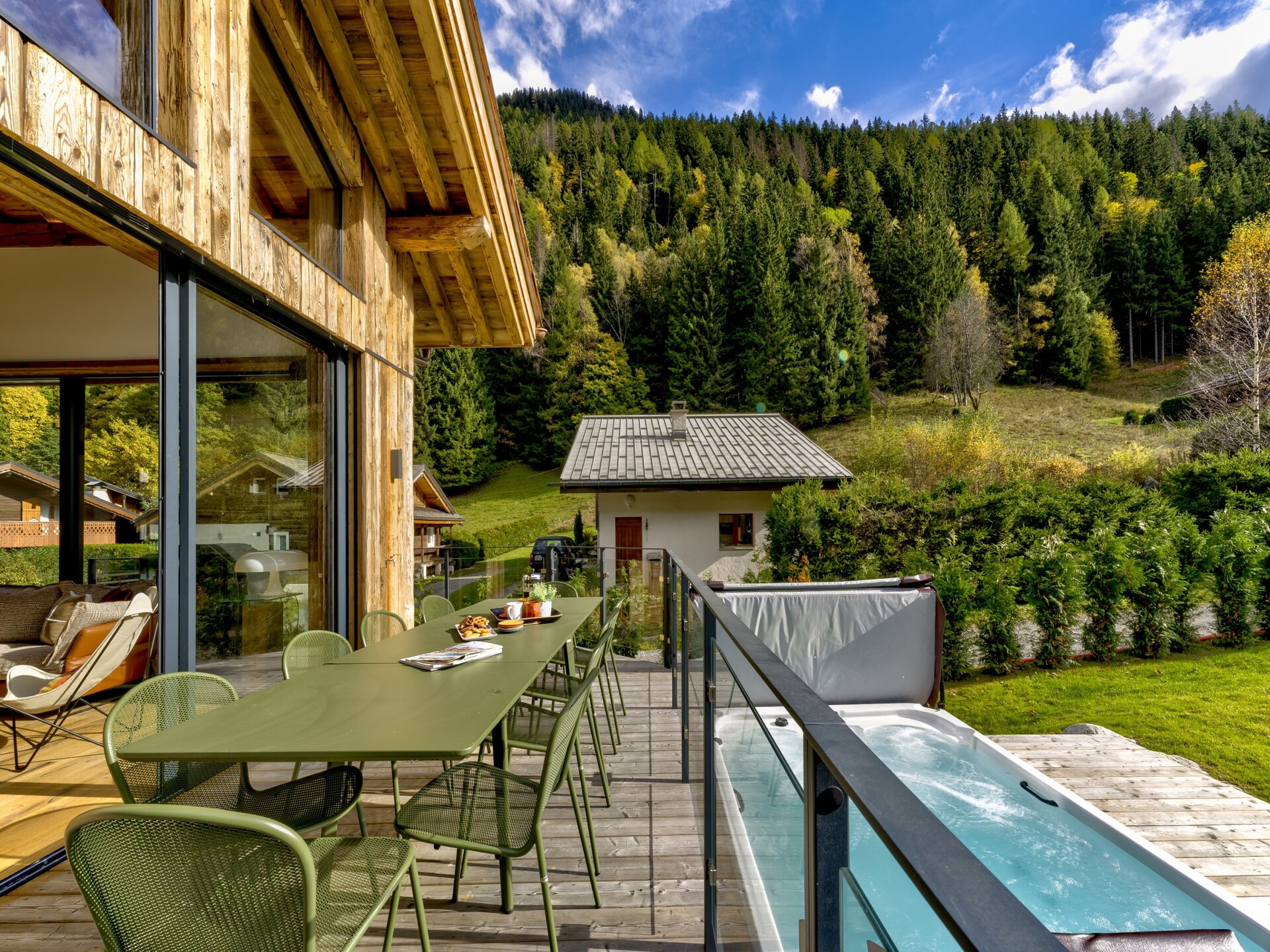 Modern chalet voor 12 personen met privézwembad en sauna nabij Chamonix - foto 47