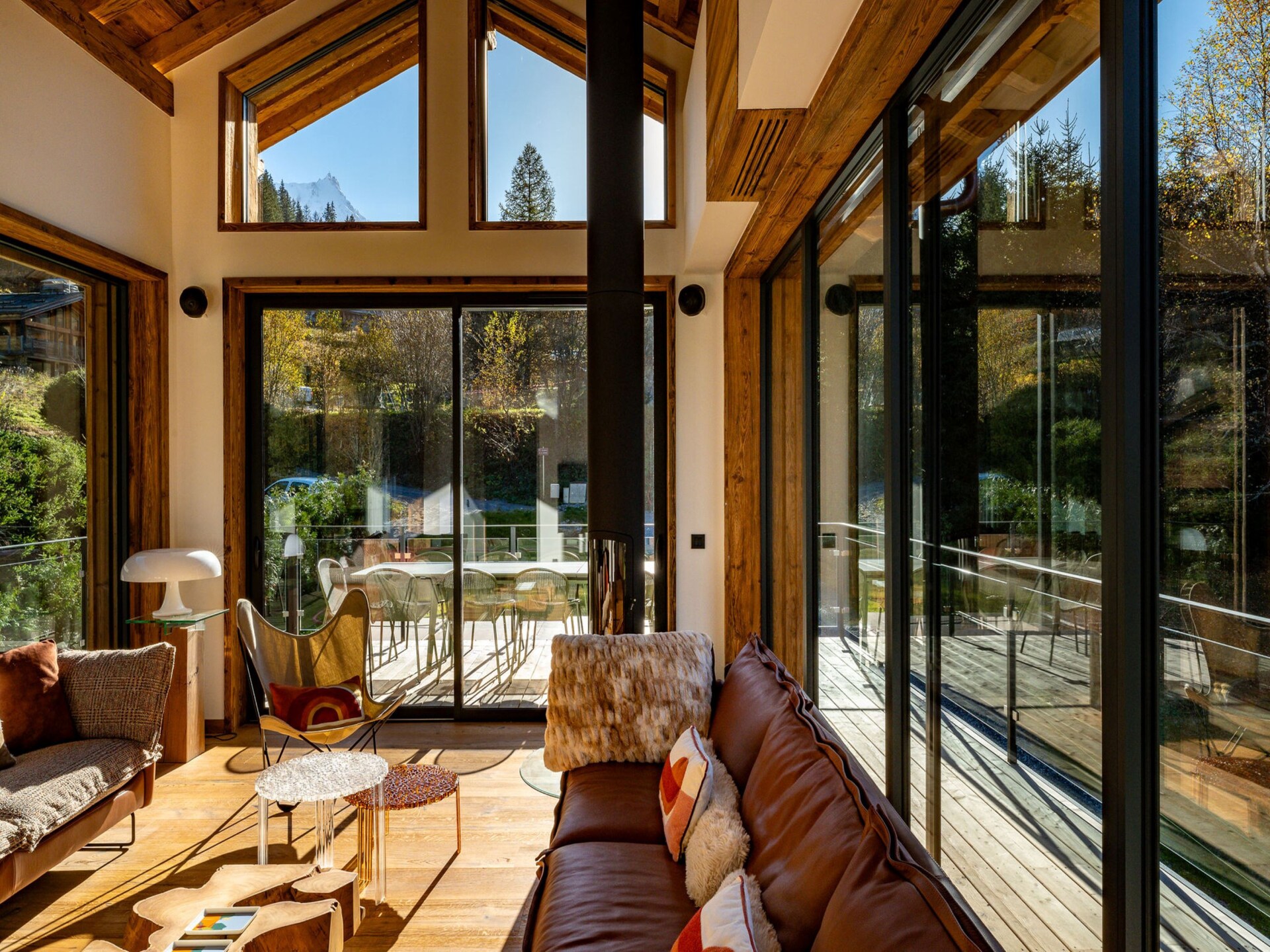 Modern chalet voor 12 personen met privézwembad en sauna nabij Chamonix - foto 14