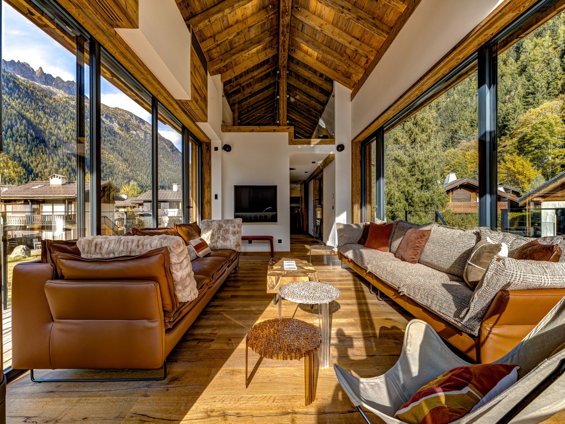 Modern chalet voor 12 personen met privézwembad en sauna nabij Chamonix - foto 9