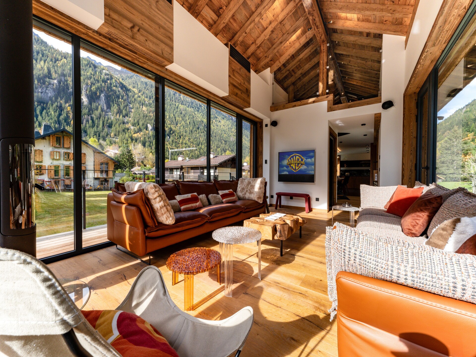 Modern chalet voor 12 personen met privézwembad en sauna nabij Chamonix - foto 10