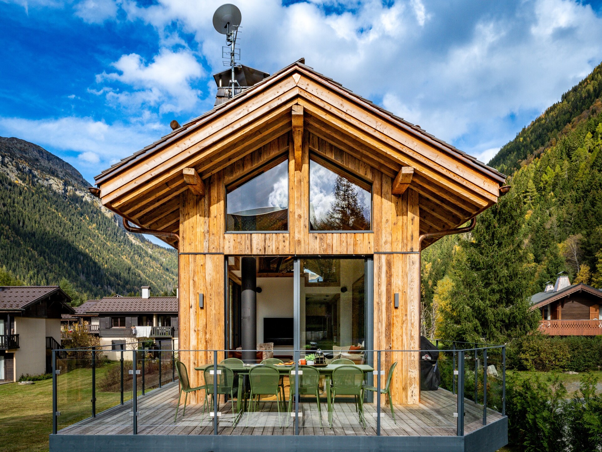 Modern chalet voor 12 personen met privézwembad en sauna nabij Chamonix - foto 45