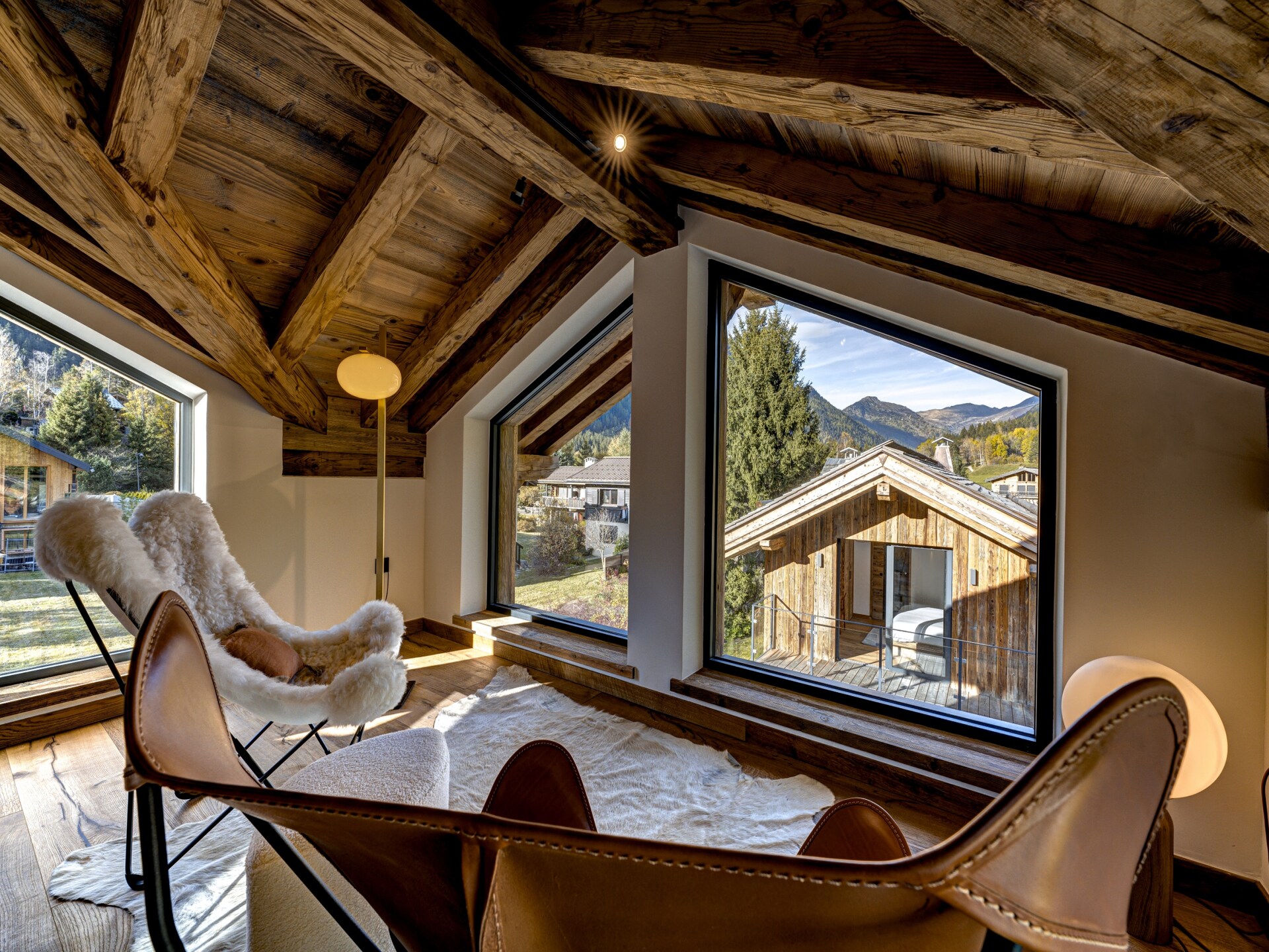 Modern chalet voor 12 personen met privézwembad en sauna nabij Chamonix - foto 13