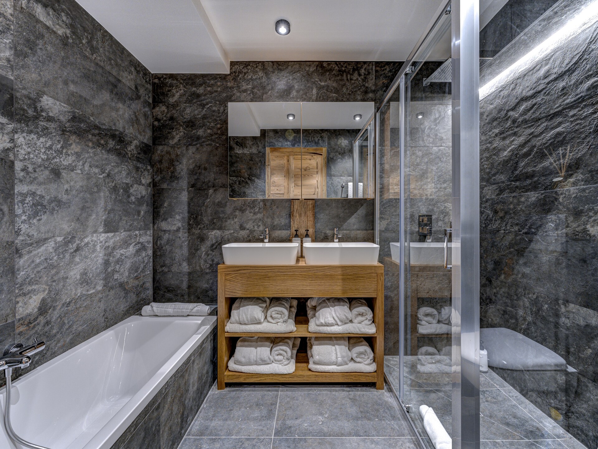 Modern chalet voor 12 personen met privézwembad en sauna nabij Chamonix - foto 35