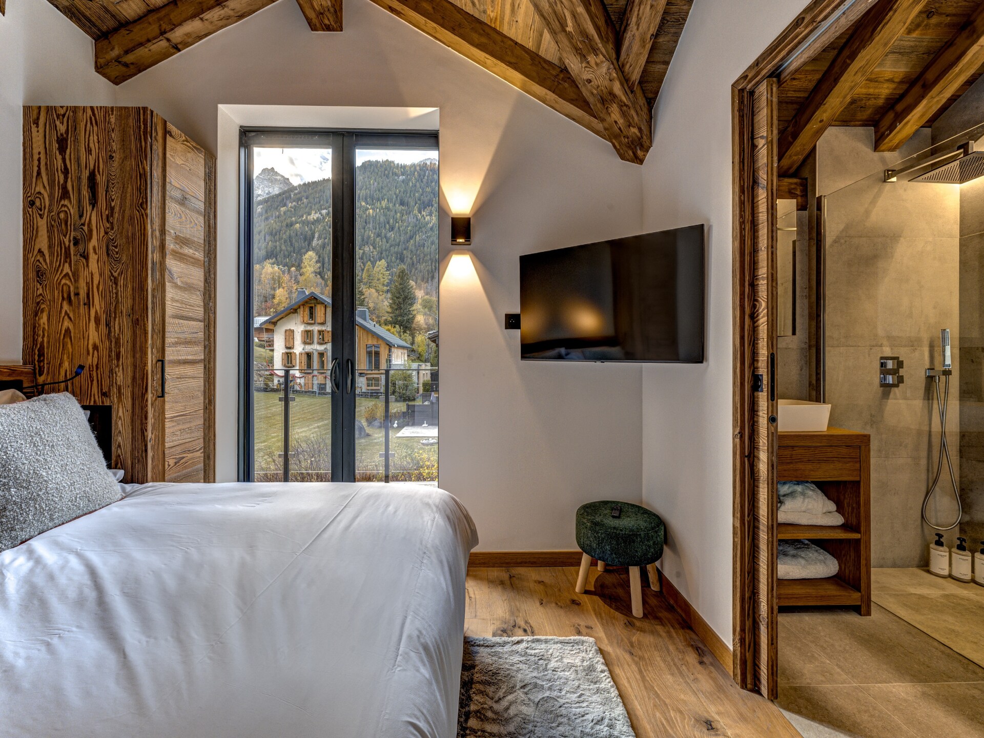 Modern chalet voor 12 personen met privézwembad en sauna nabij Chamonix - foto 23