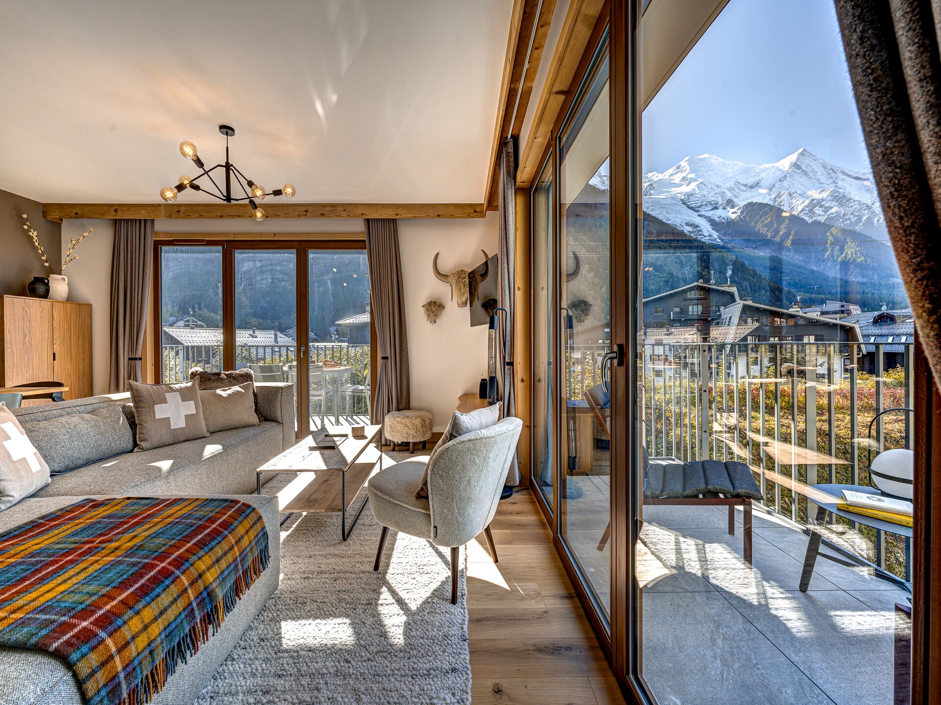 Blanc Mont Blanc 303: Modern appartement met Mont Blanc-uitzicht in hartje Chamonix - foto 25