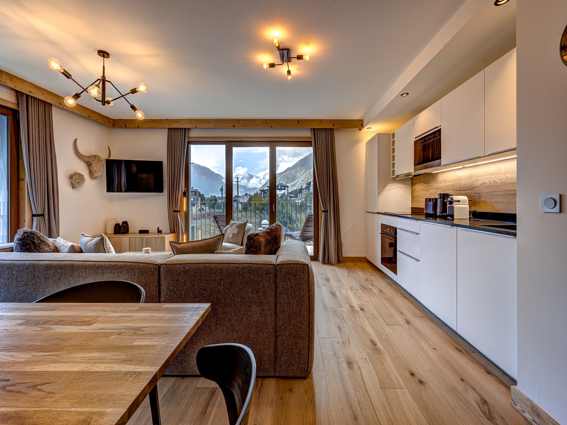 Blanc Mont Blanc 303: Modern appartement met Mont Blanc-uitzicht in hartje Chamonix - foto 9