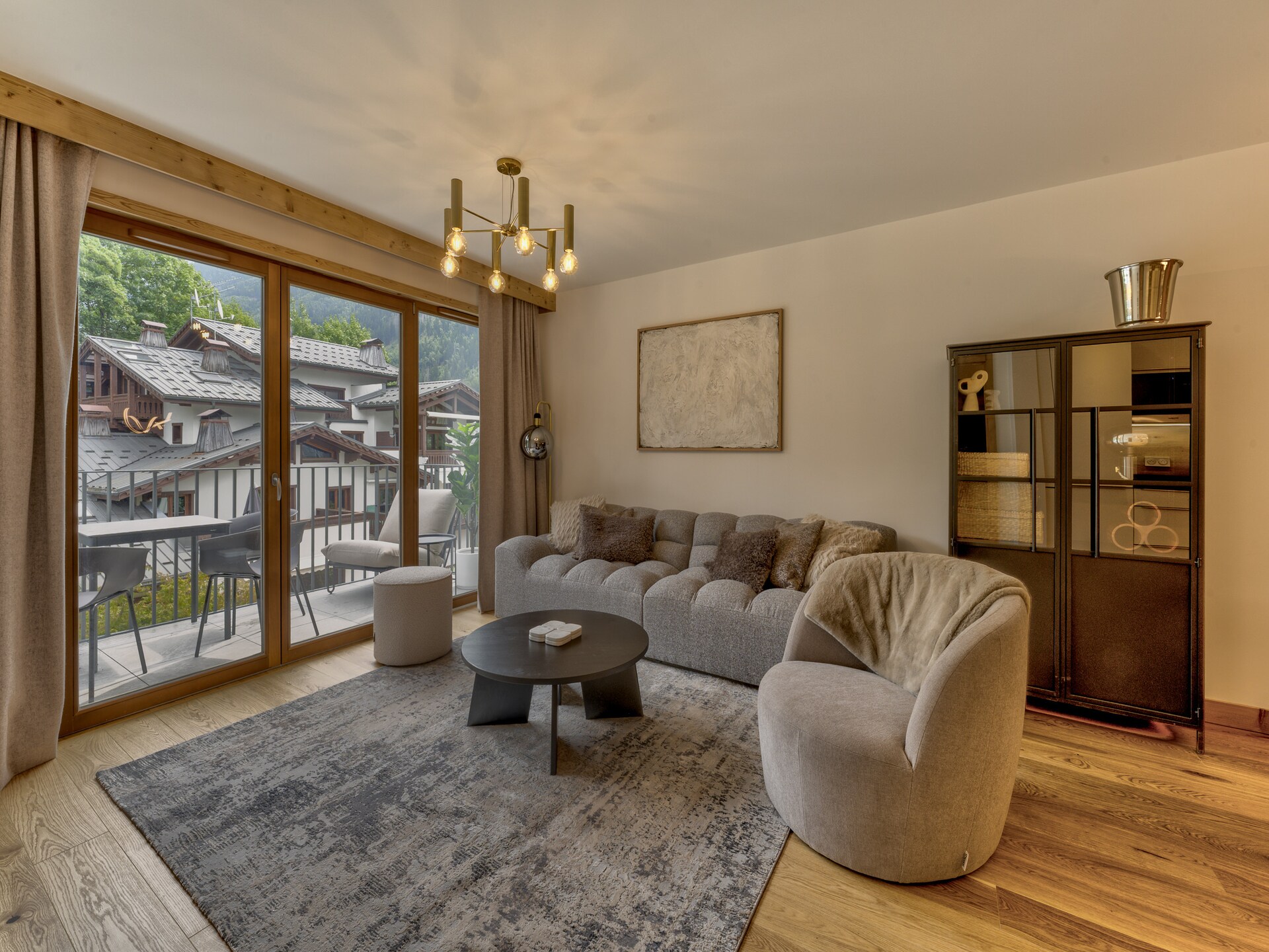 Modern appartement in Chamonix met panoramisch uitzicht op de Mont Blanc - foto 2